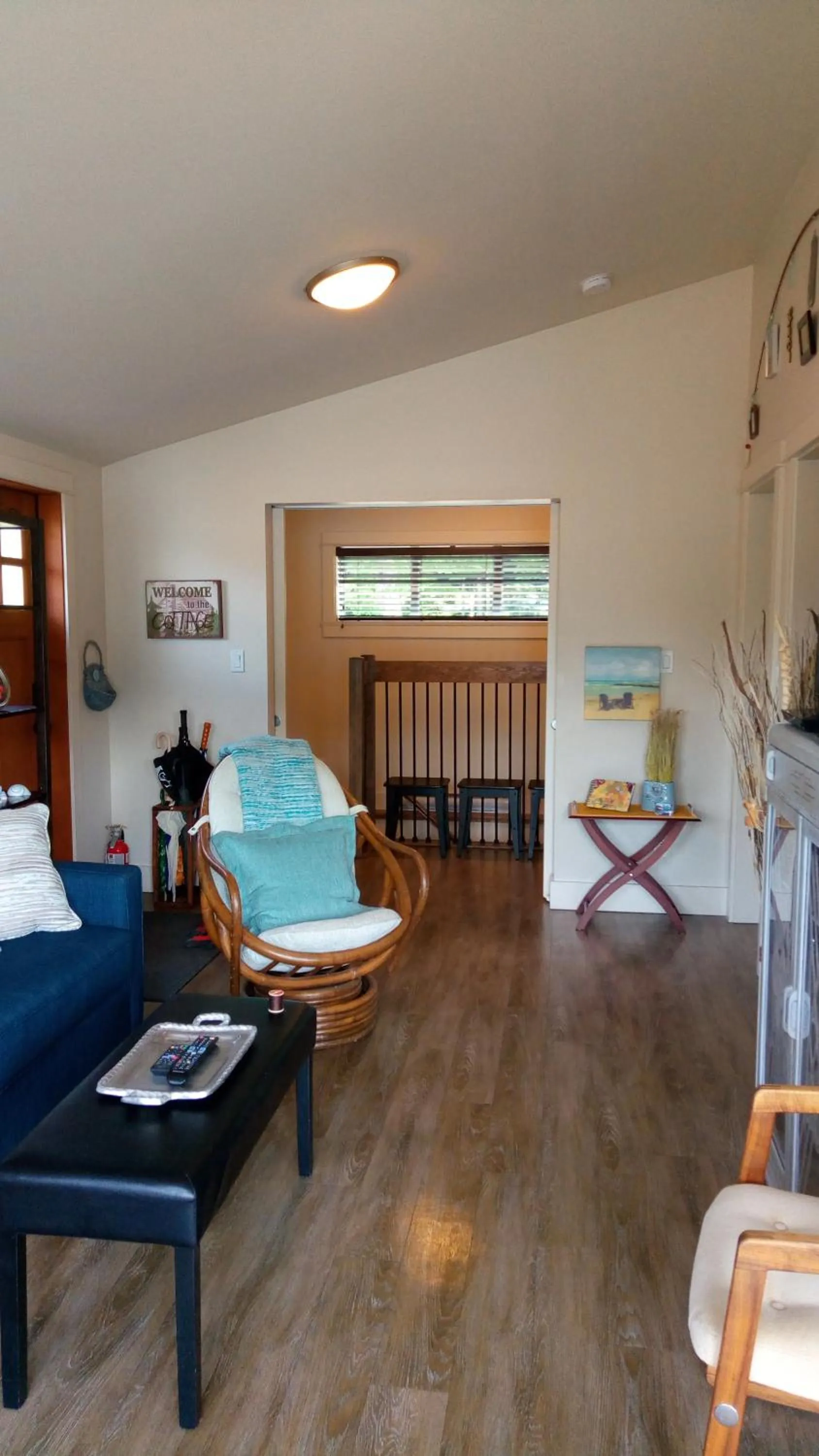 Living room in Fish Tales Cottage