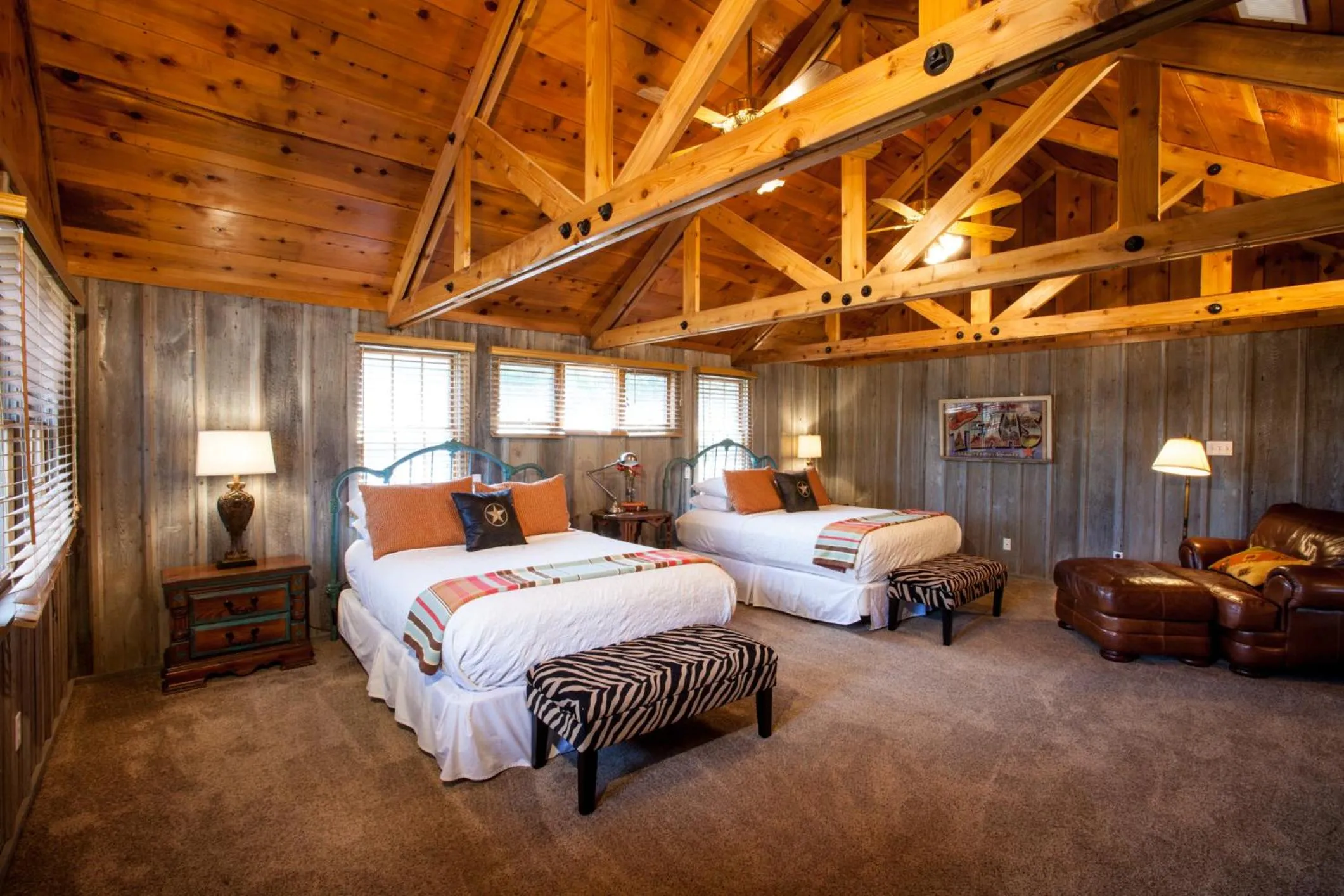 Bed in Gruene Cottages