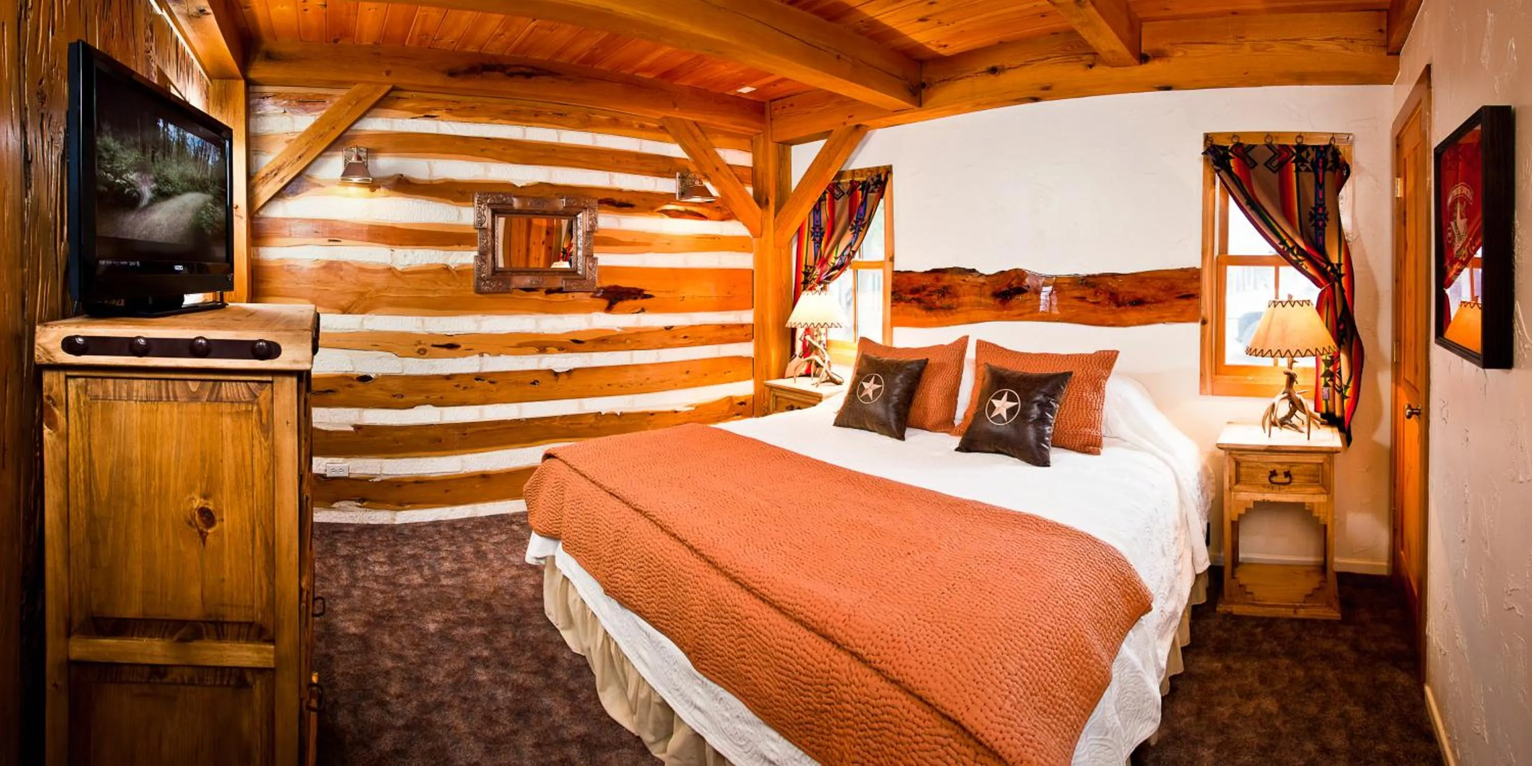 Bed in Gruene Cottages