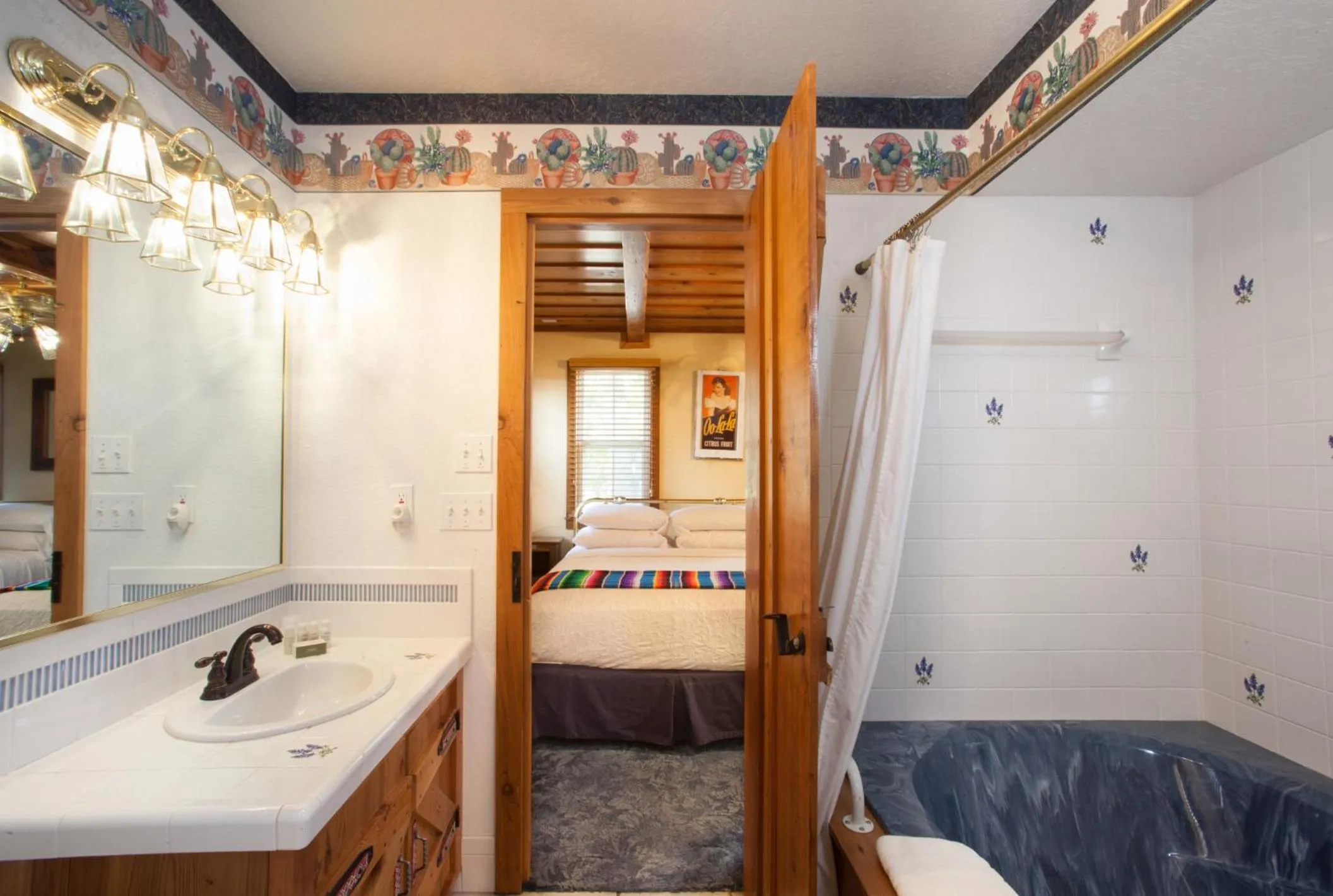 Bathroom in Gruene Cottages