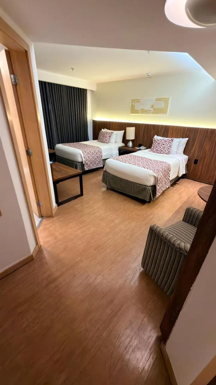 Bed in Grand Bittar Hotel