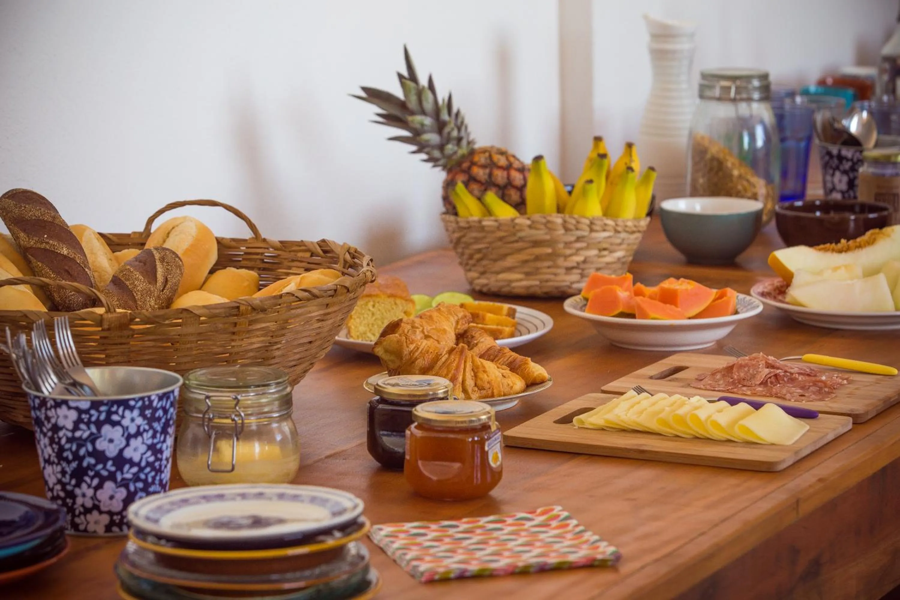 Buffet breakfast in Aquarela do Leme