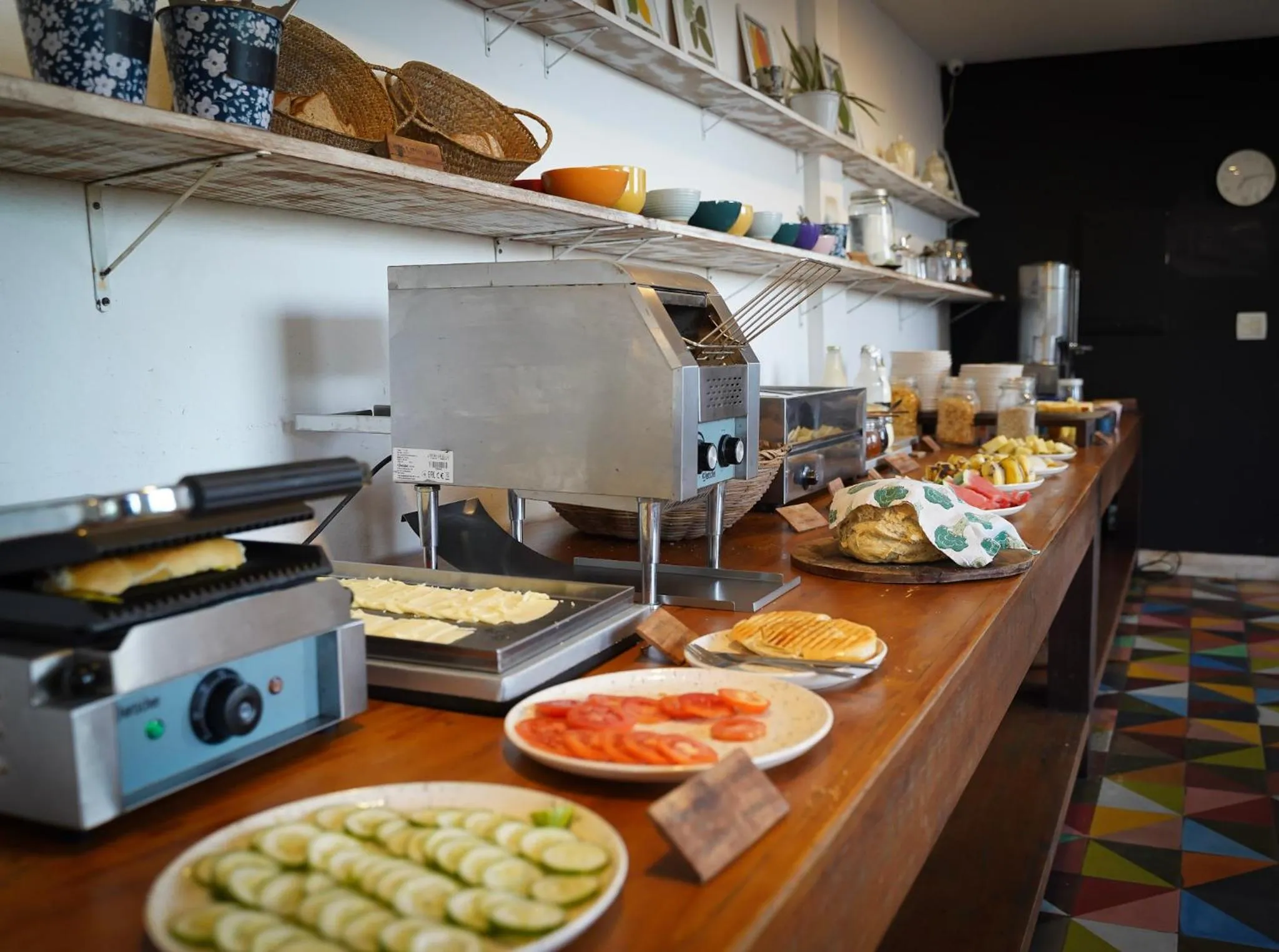 Buffet breakfast in Aquarela do Leme