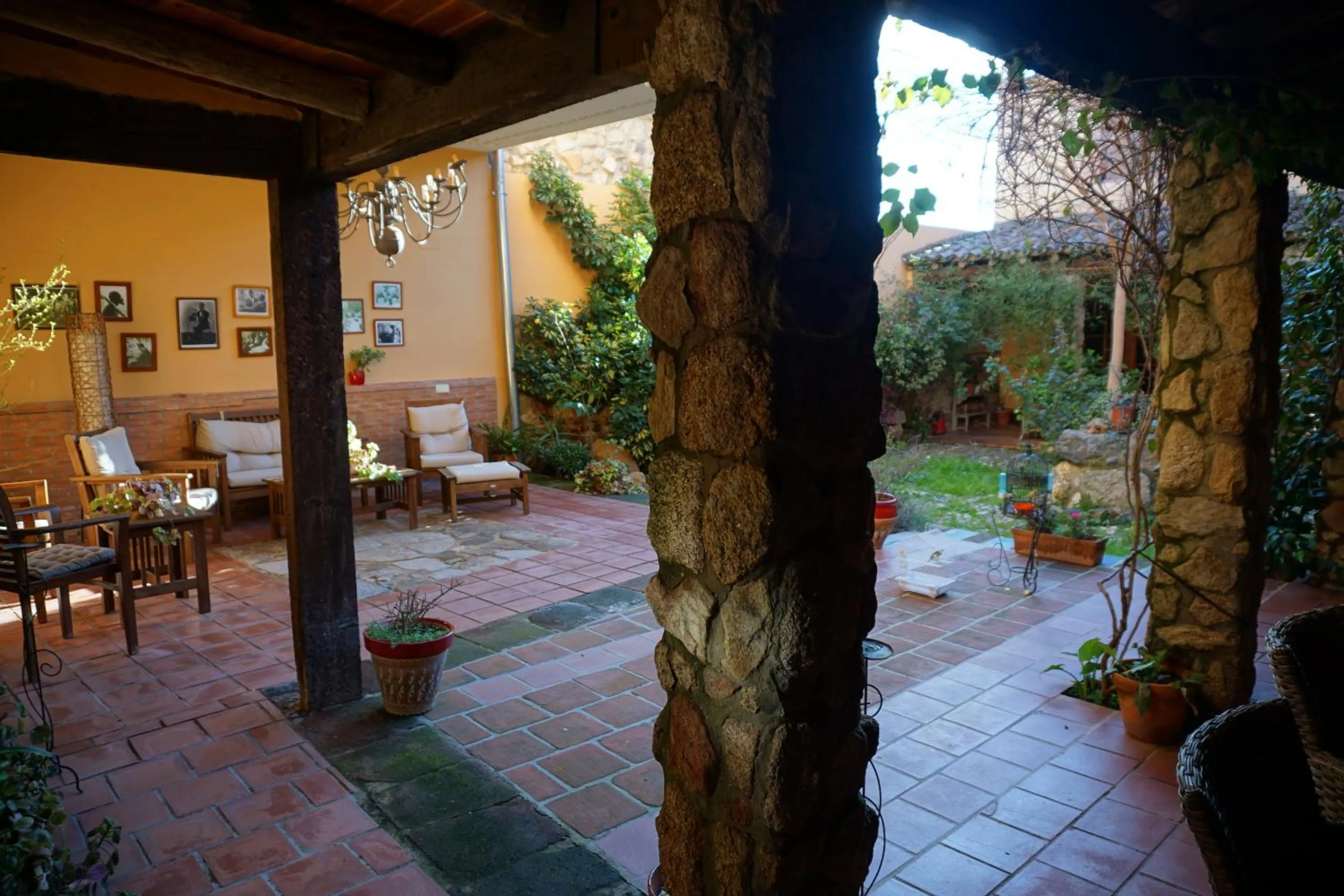 Garden in Hotel Rural Cerro Principe