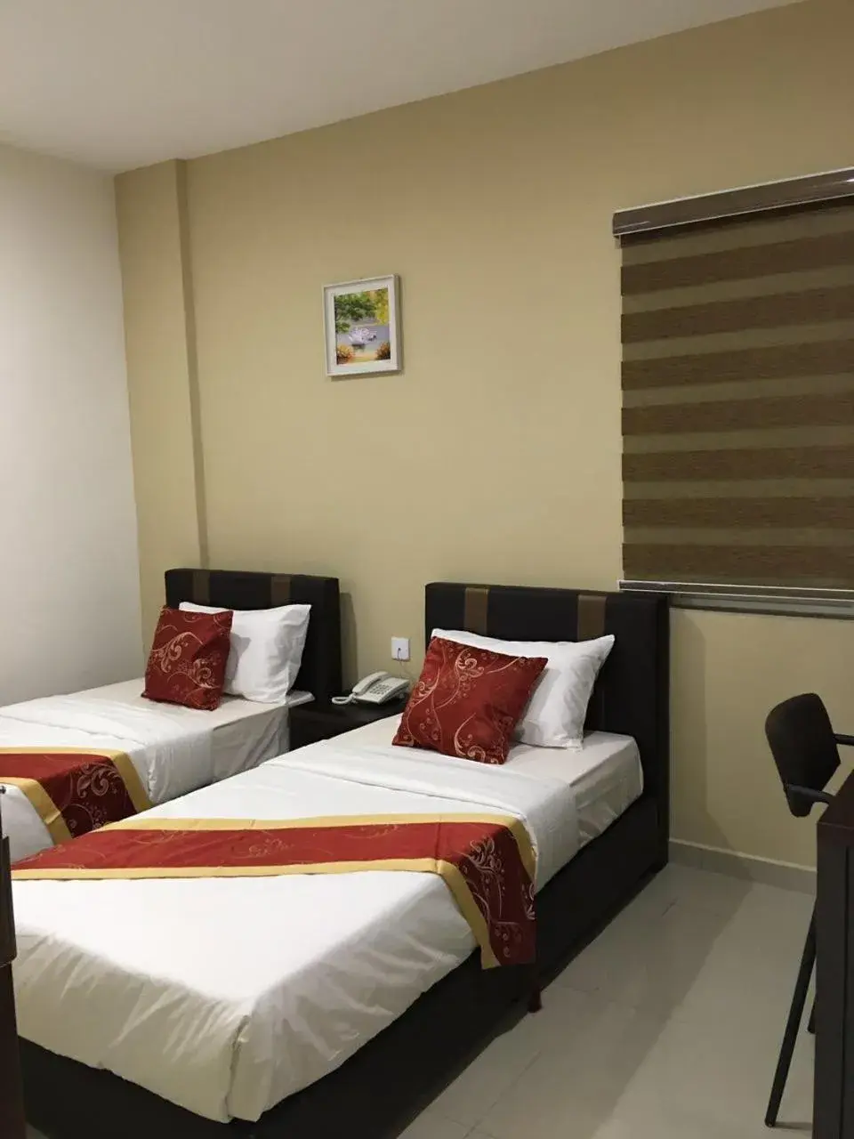 Bed in Global Inn Hotel Bed in Global Inn Hotel