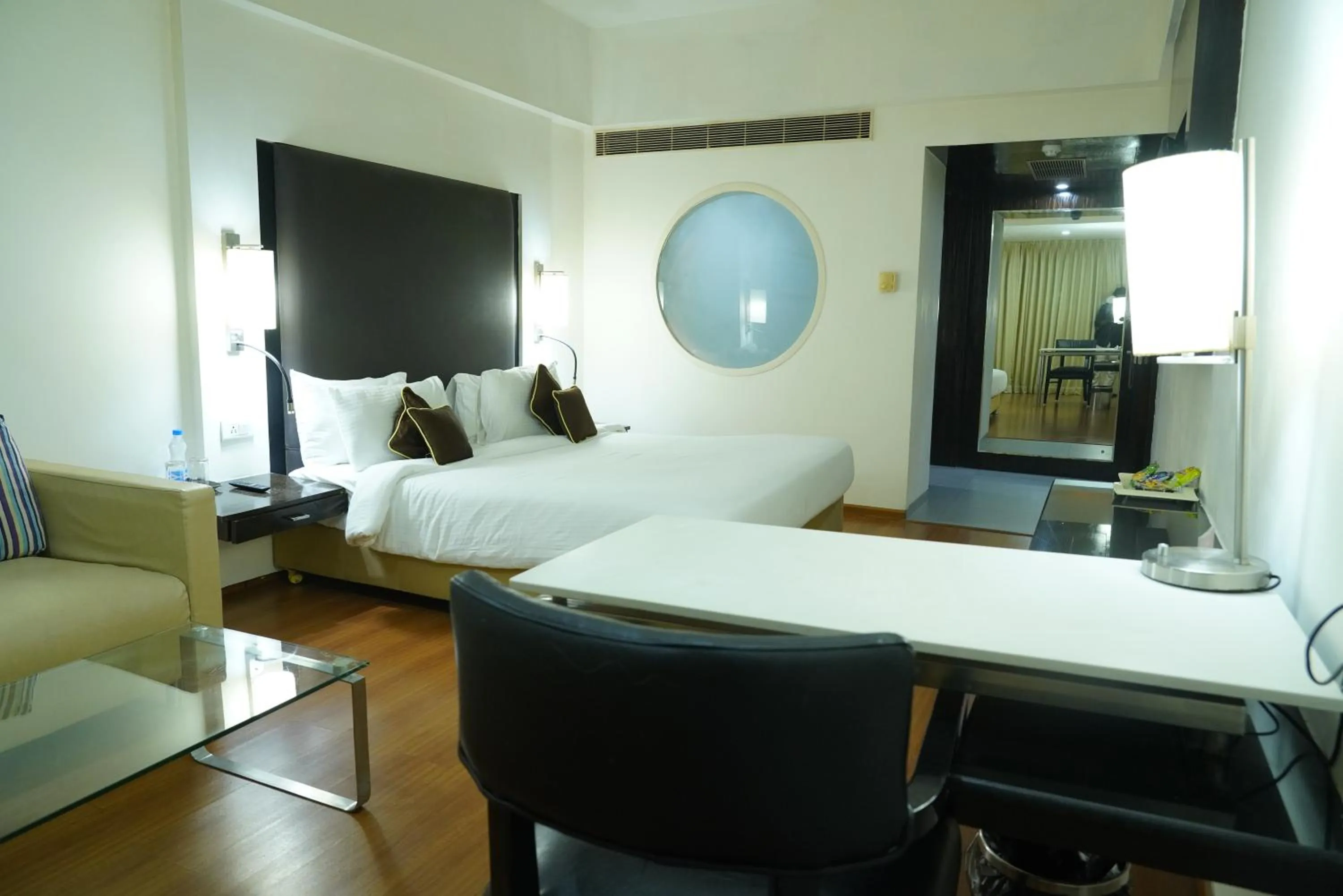 Bedroom, Bed in Royal Park Kakinada