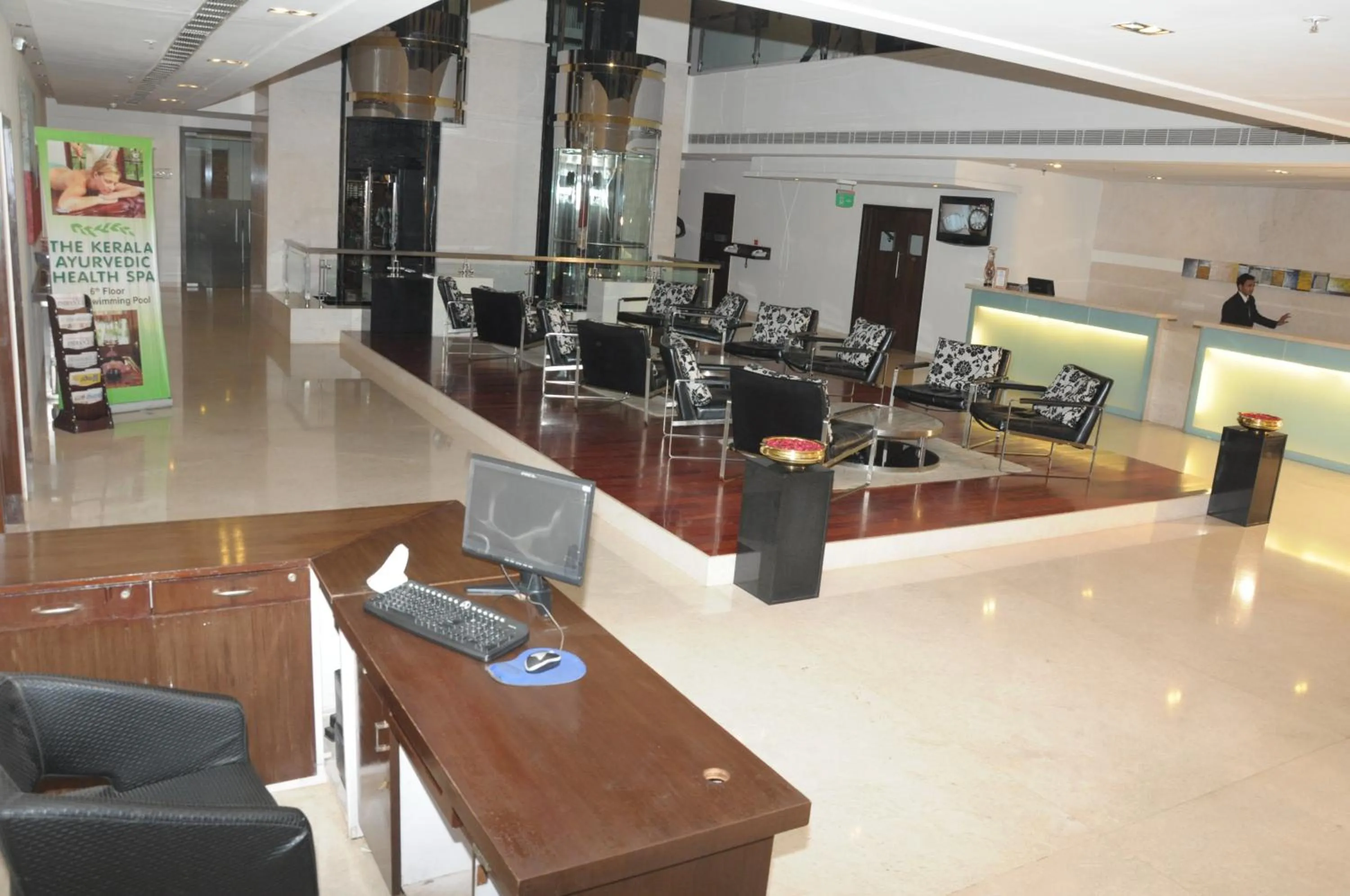 Seating area in Royal Park Kakinada