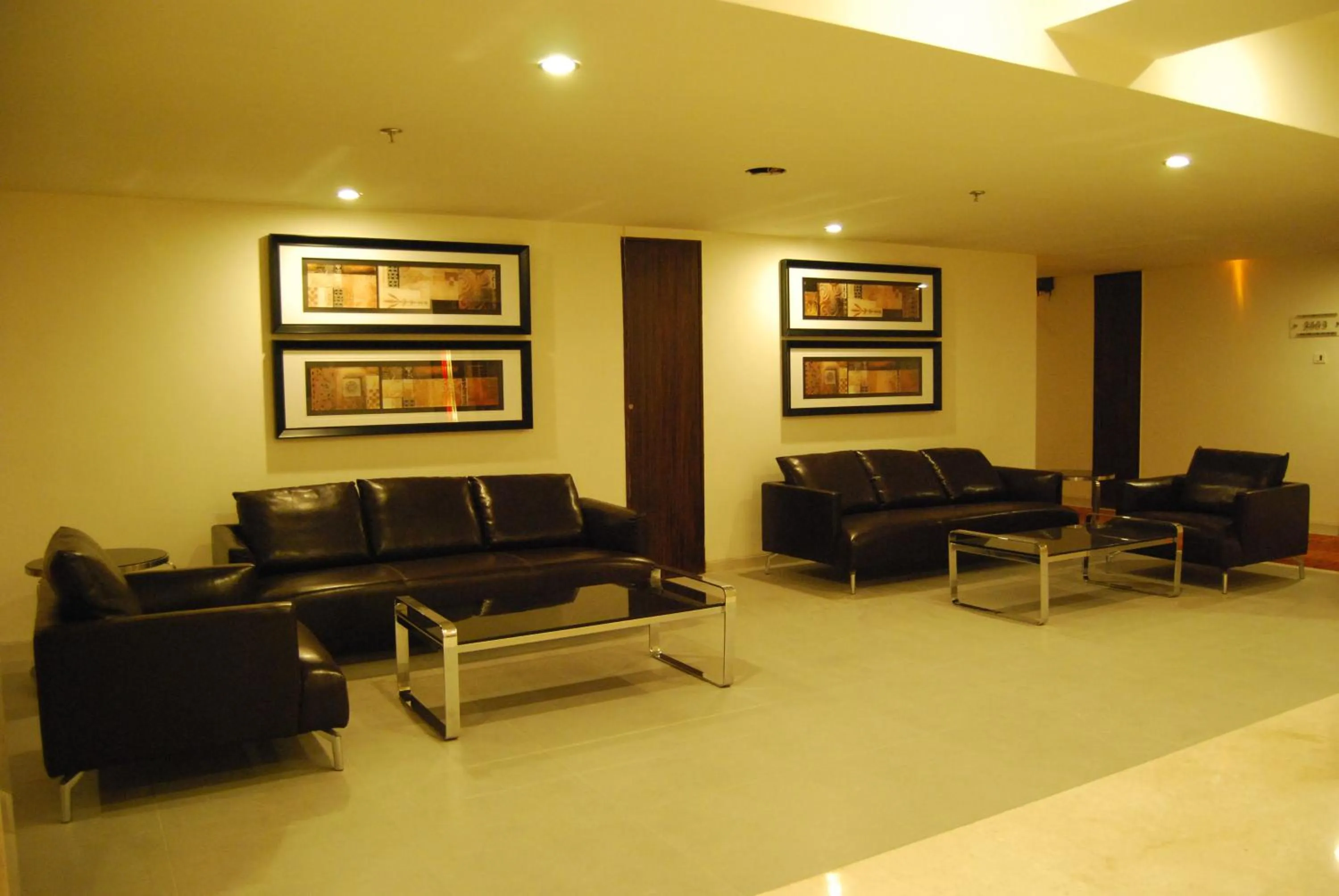 Seating area in Royal Park Kakinada