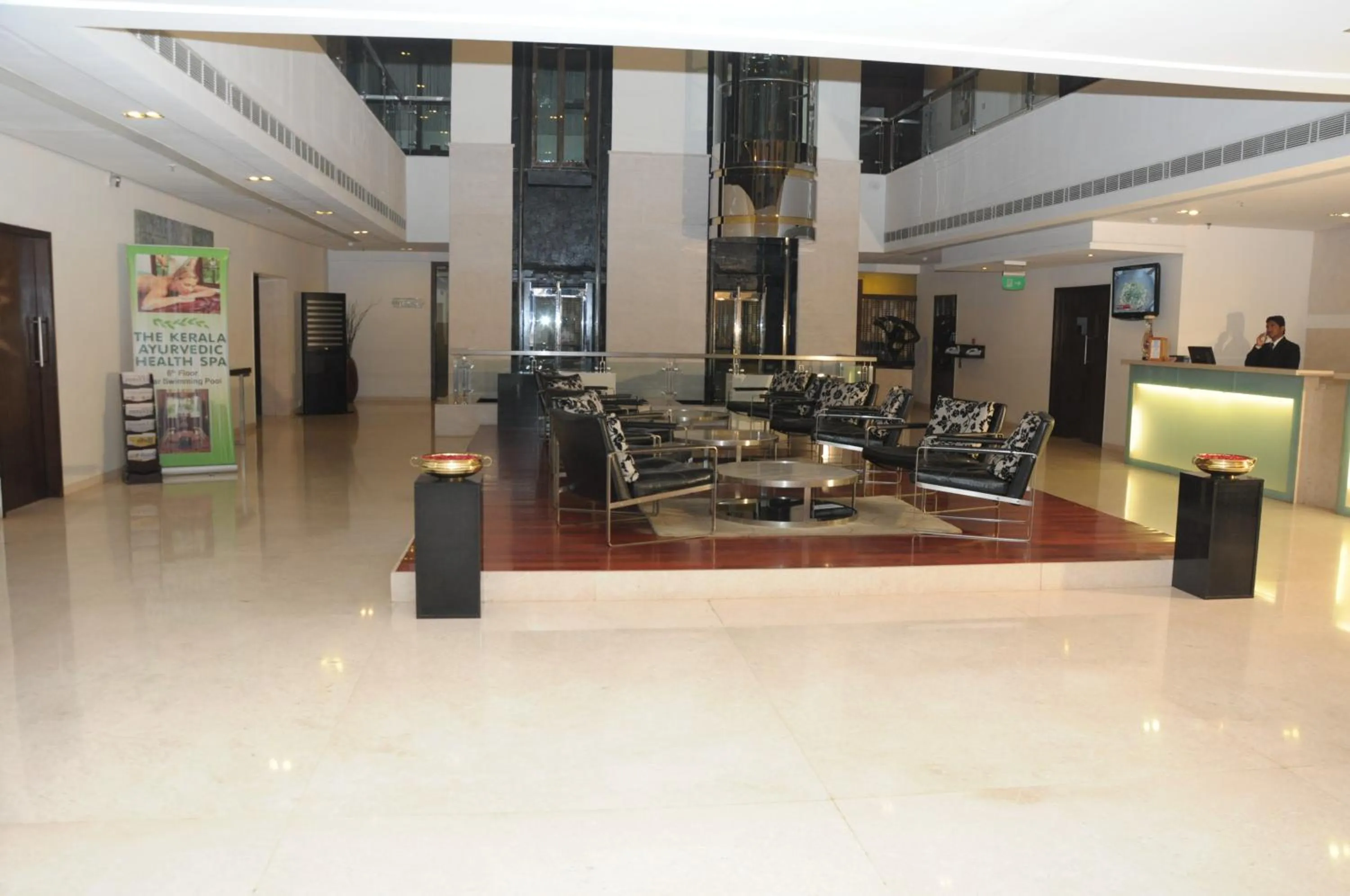 Lobby or reception in Royal Park Kakinada