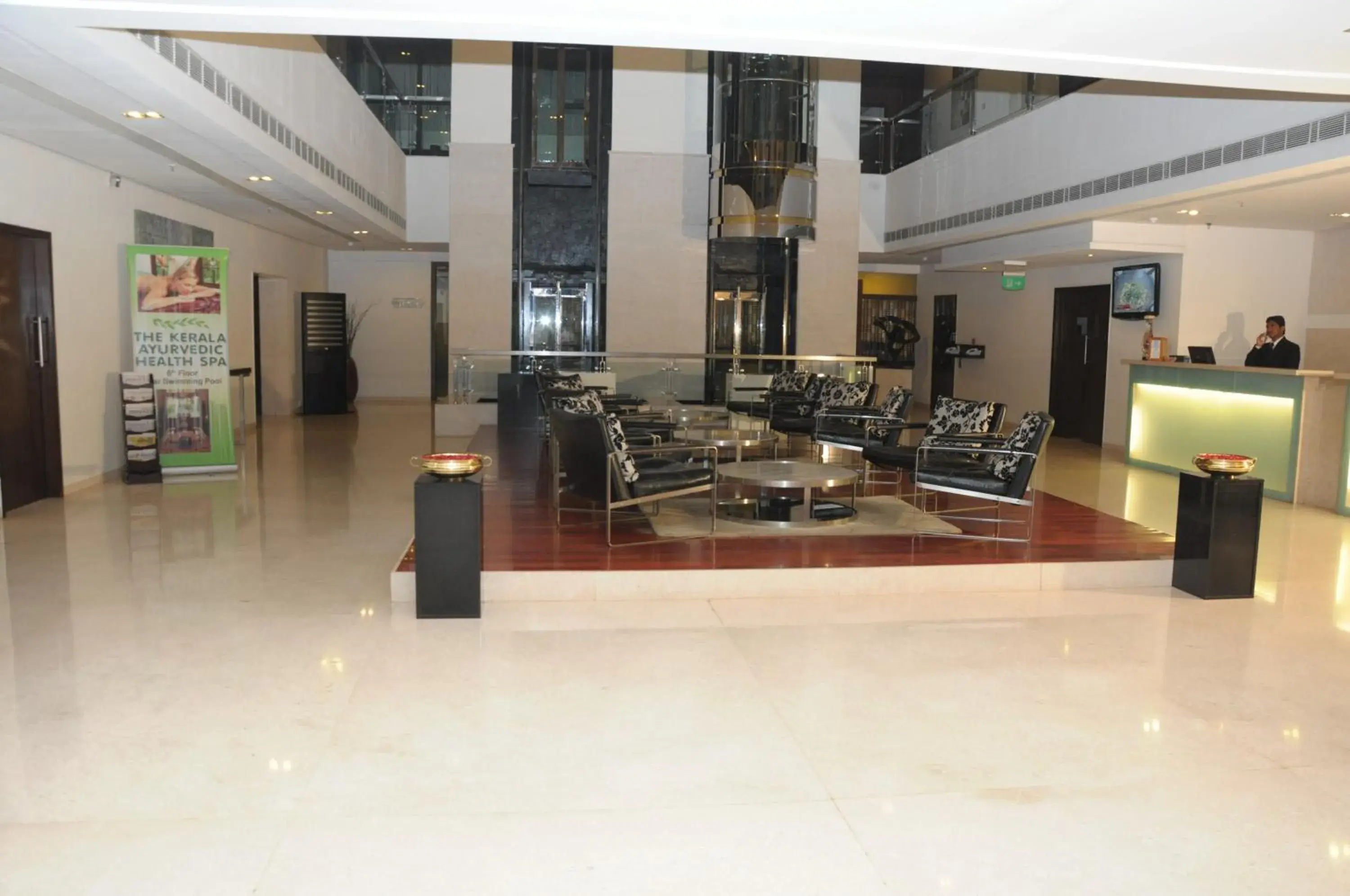 Lobby or reception in Royal Park Kakinada Lobby or reception in Royal Park Kakinada