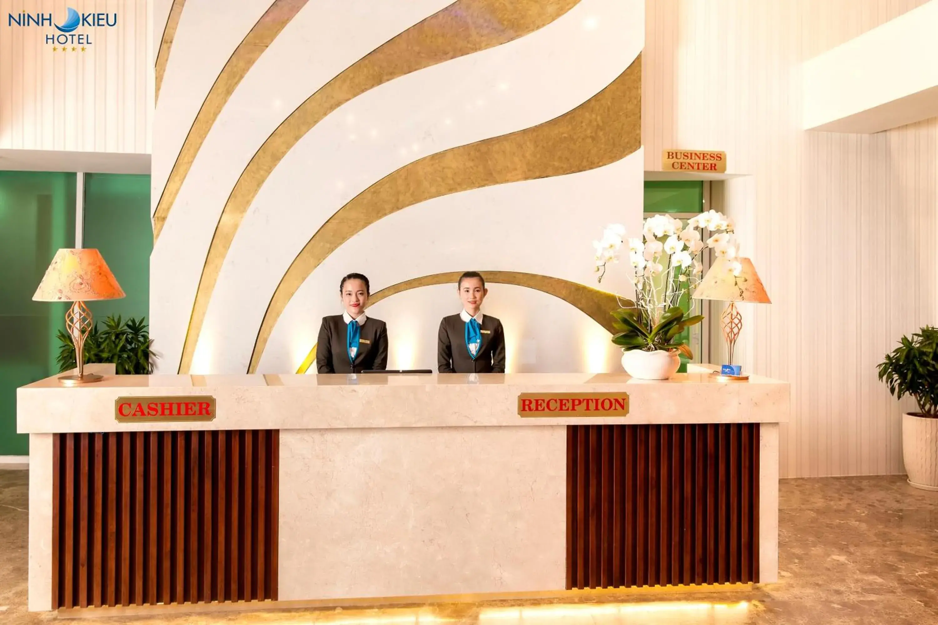 Lobby or reception in Ninh Kieu Riverside Hotel Lobby or reception in Ninh Kieu Riverside Hotel