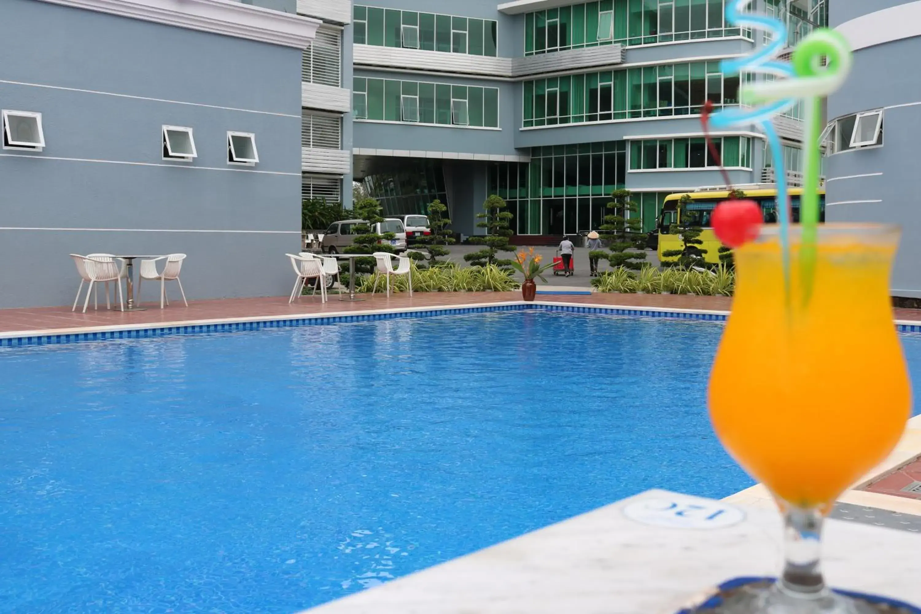 Swimming pool in Ninh Kieu Riverside Hotel Swimming pool in Ninh Kieu Riverside Hotel