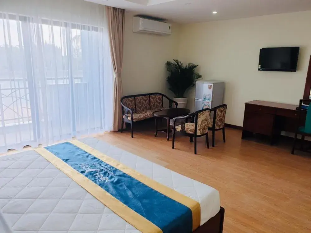 Bed in Ninh Kieu Riverside Hotel Bed in Ninh Kieu Riverside Hotel