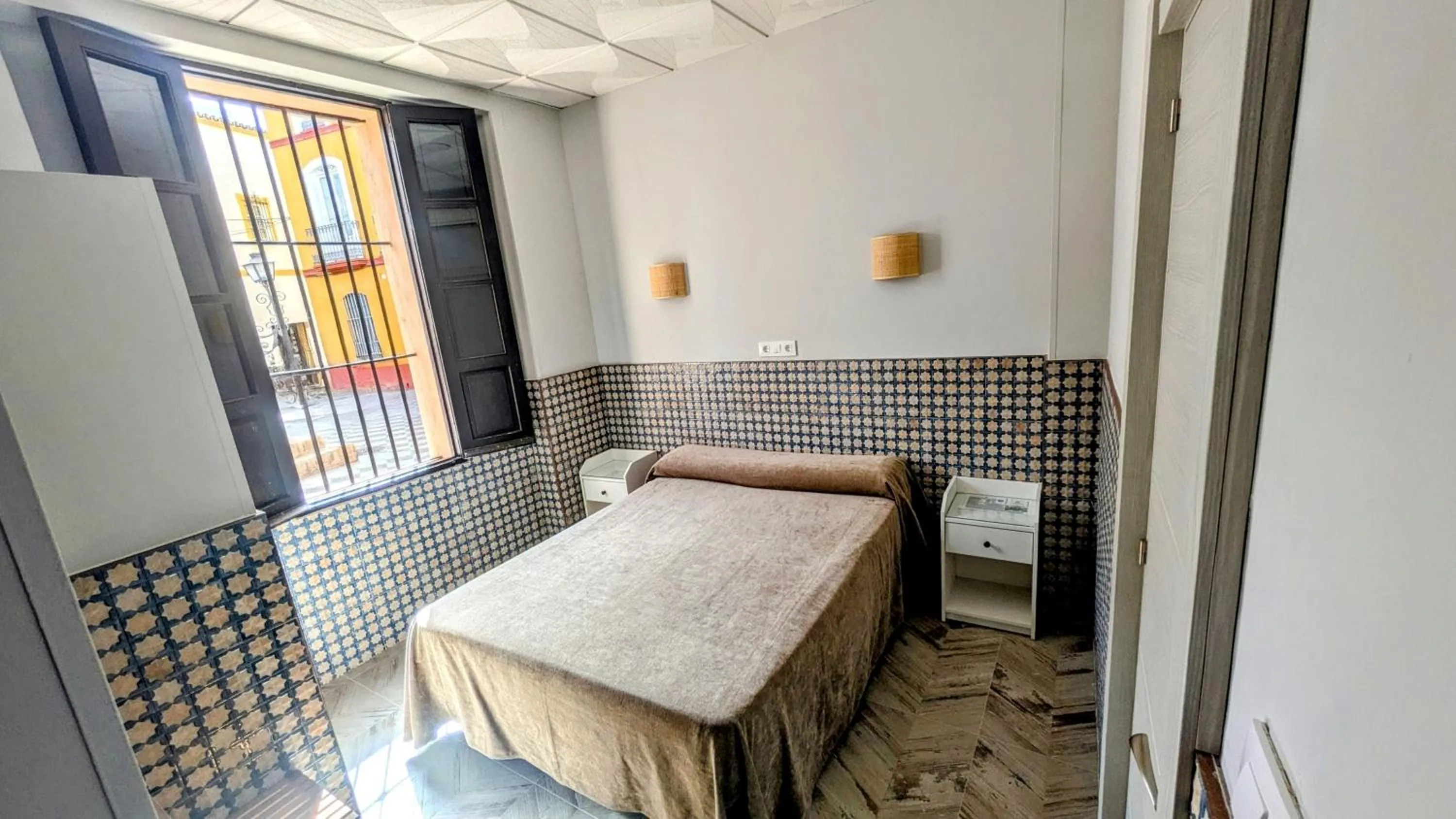 Bed in Hotel Patio de las Cruces