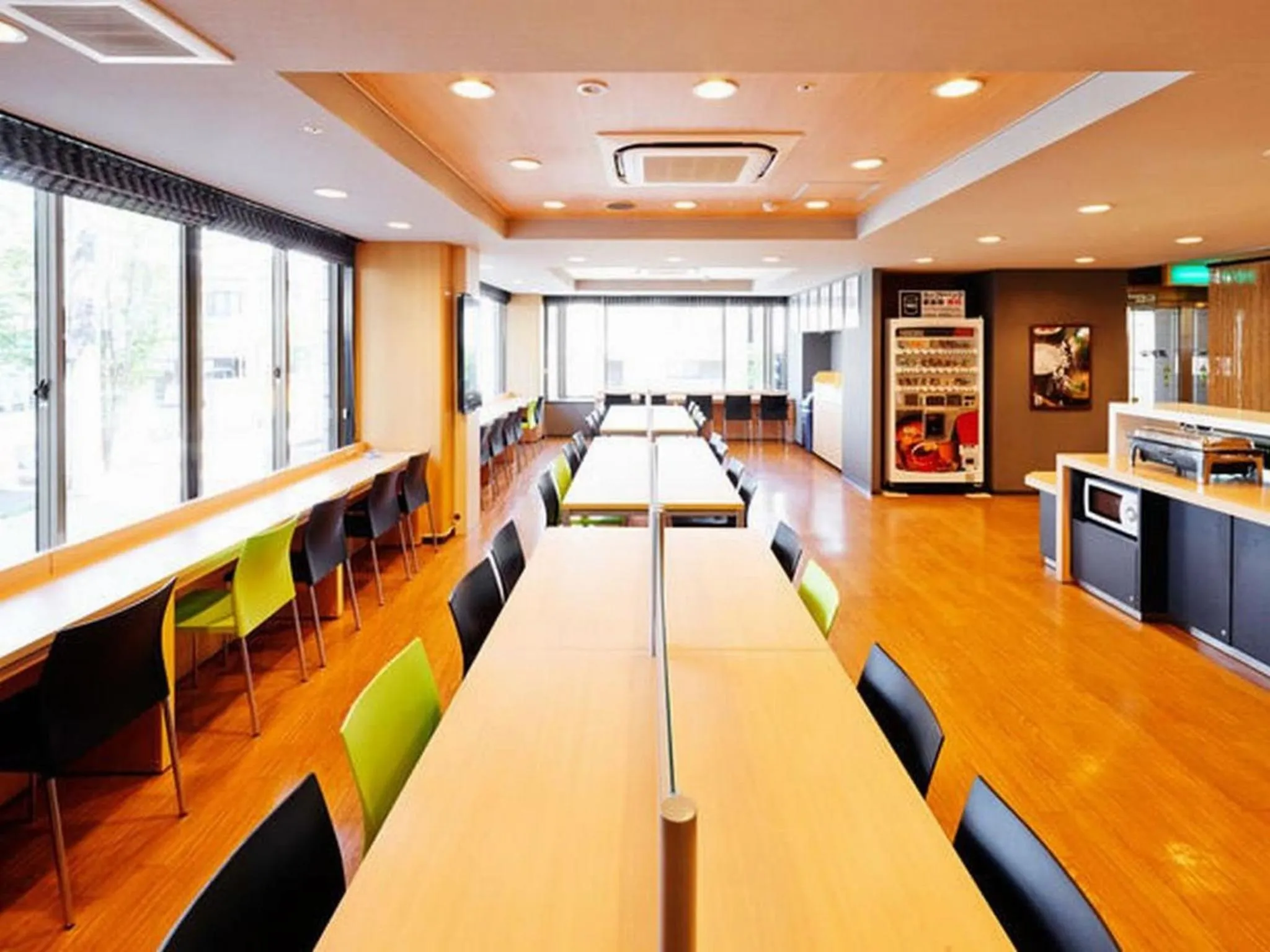 Buffet breakfast in Super Hotel Minamata