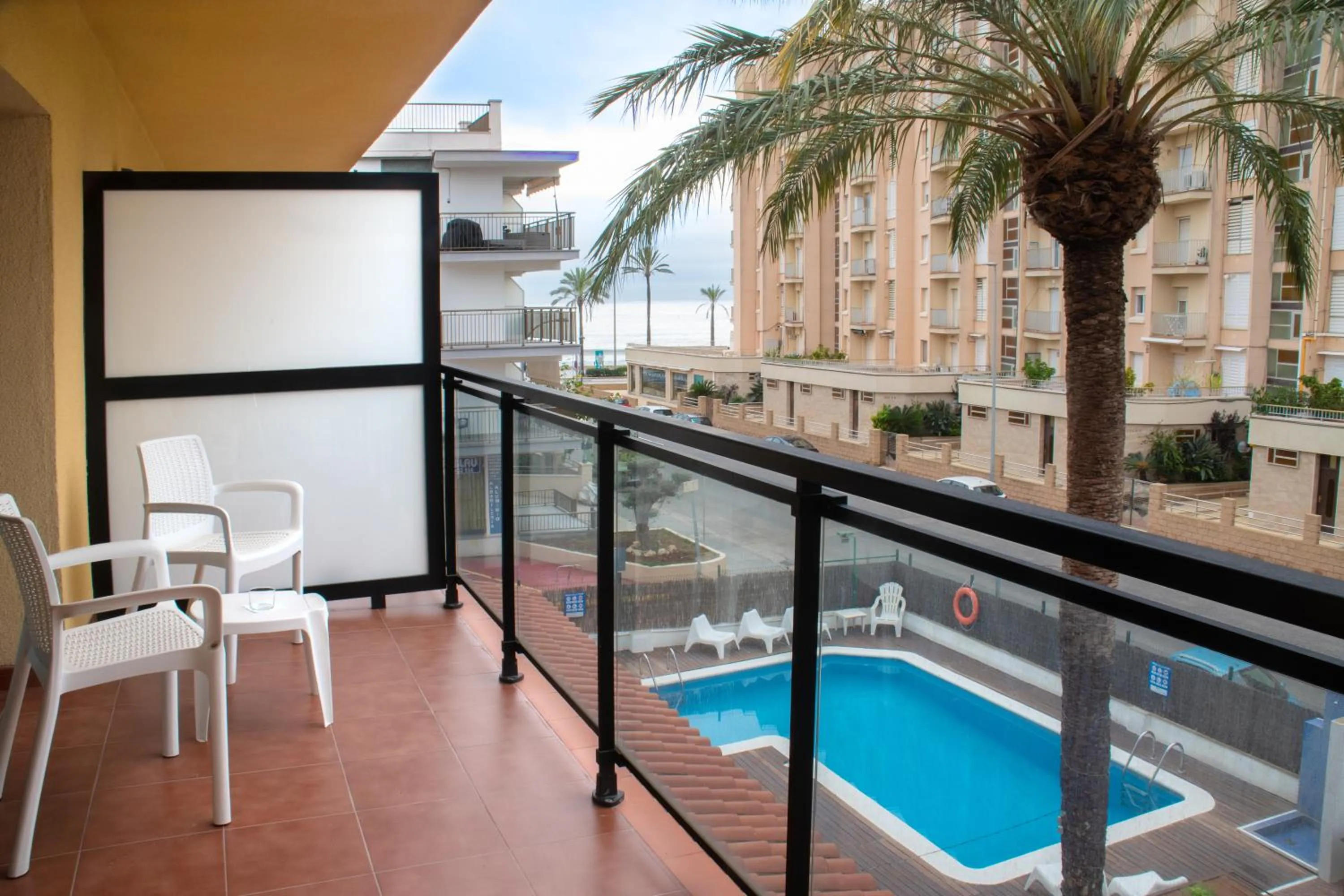 Balcony/Terrace in Adia Hotel Cunit Playa