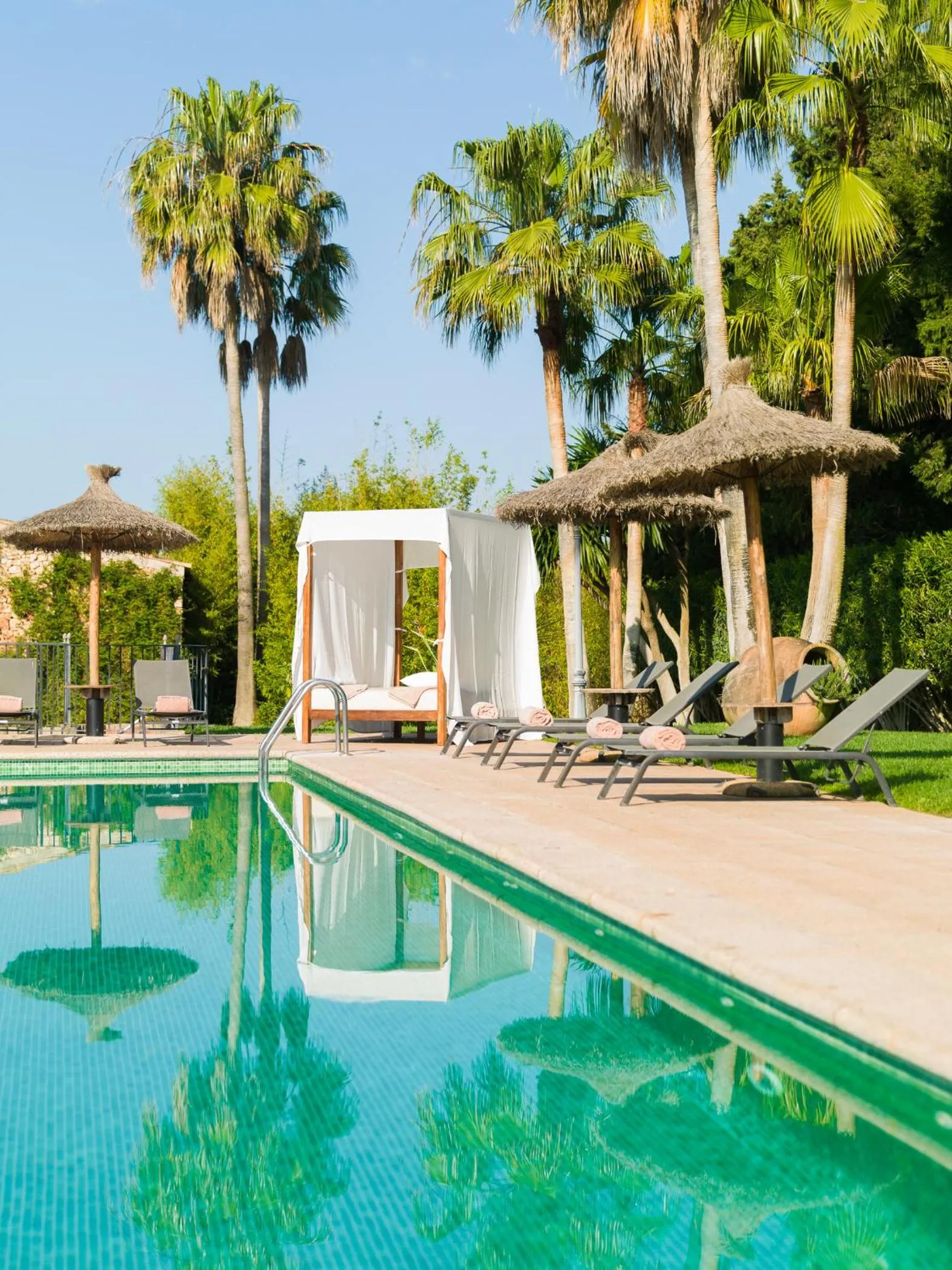 Swimming pool in Sa Bassa Rotja Ecoturisme