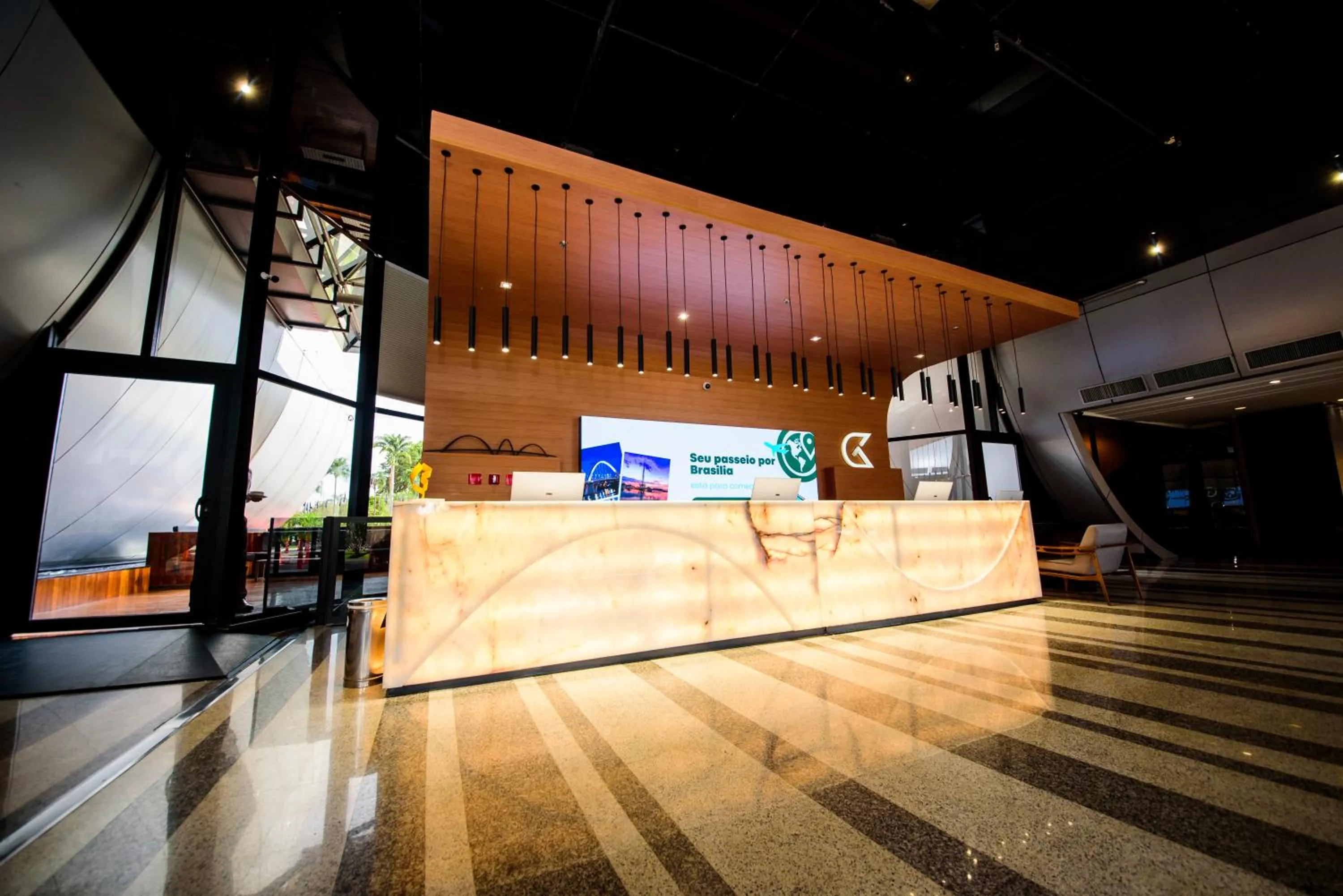 Lobby or reception in Golden Tulip Brasília Alvorada
