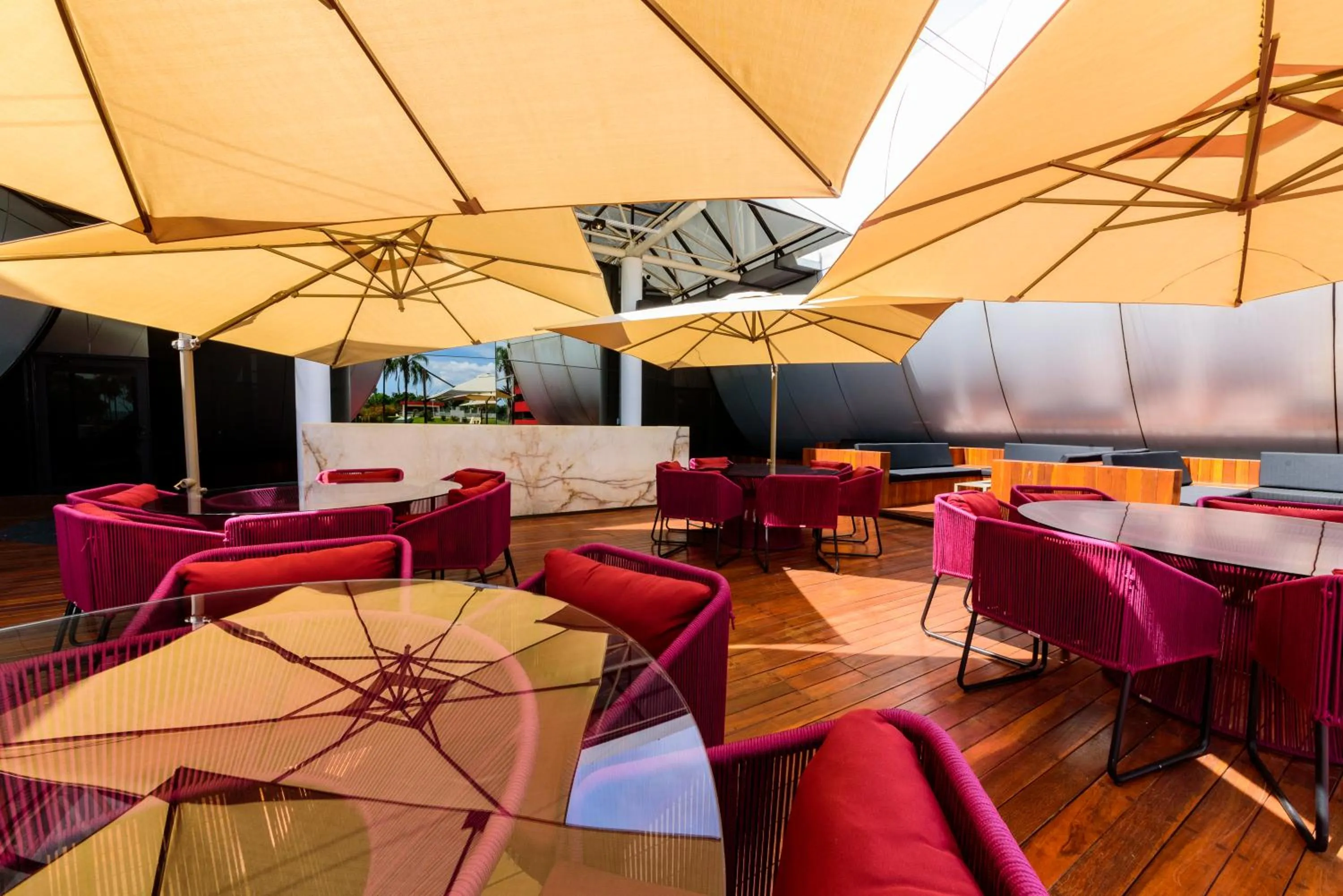 Patio in Golden Tulip Brasília Alvorada