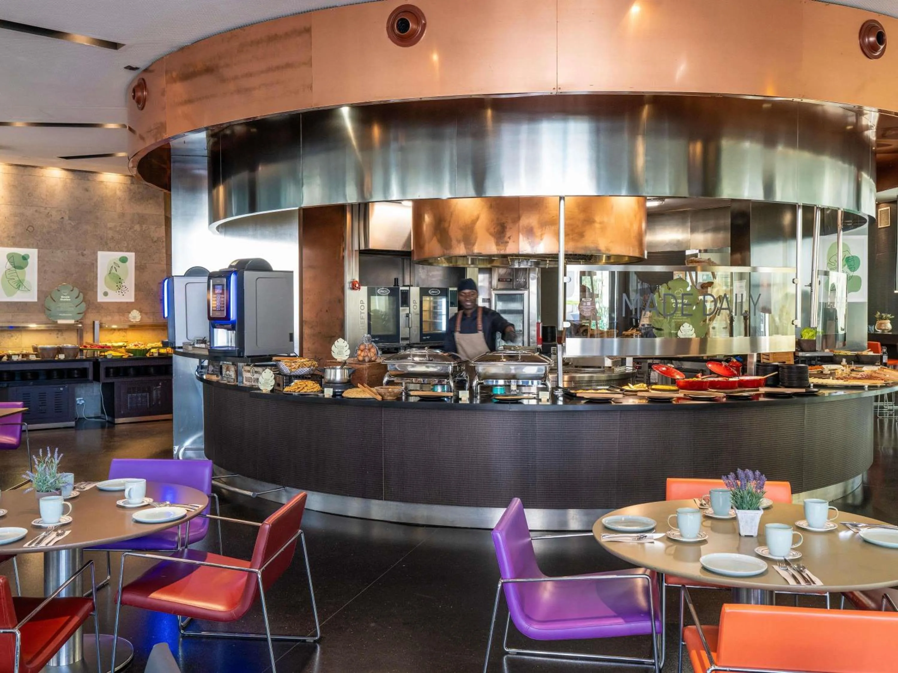 Breakfast in Novotel Barcelona City