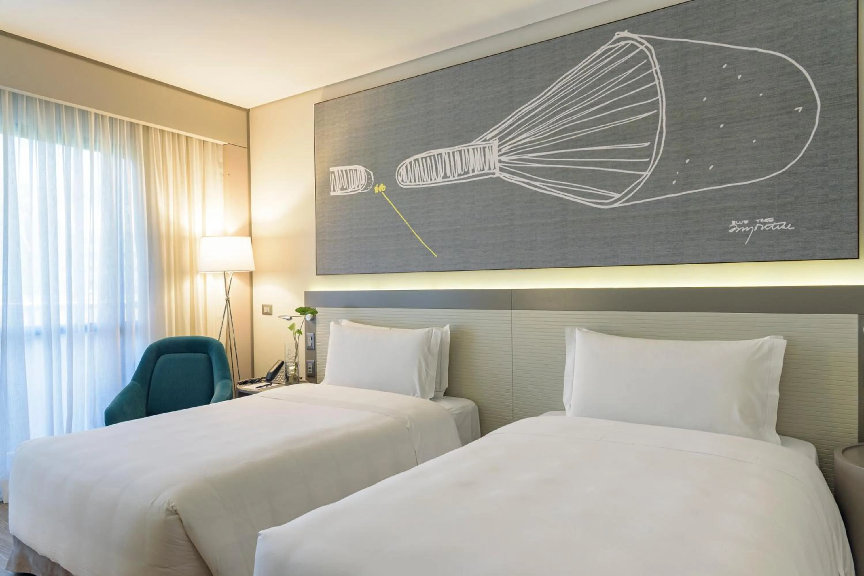 Bed in Royal Tulip Brasília Alvorada