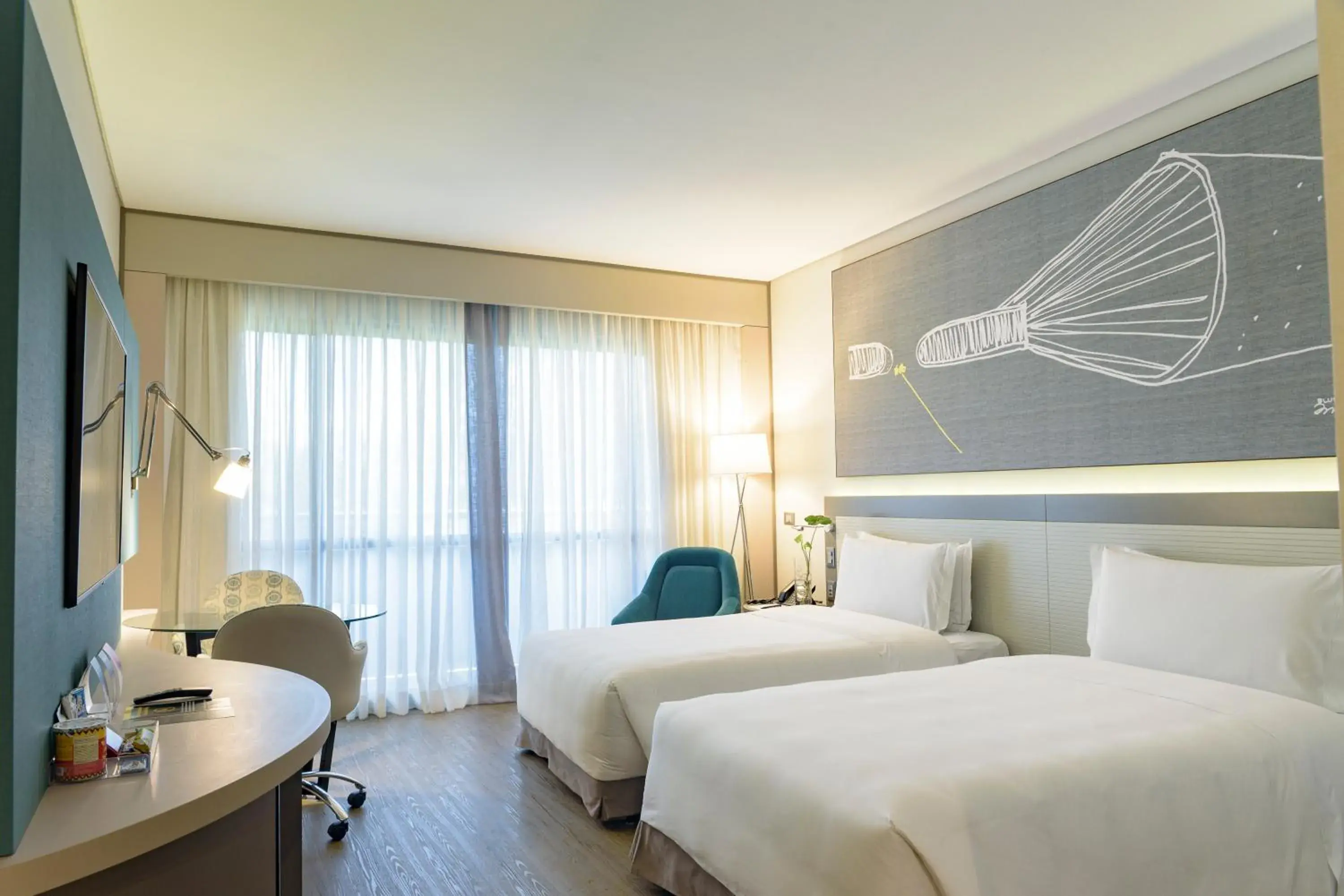 Twin Room - Disability Access in Royal Tulip Brasília Alvorada Twin Room - Disability Access in Royal Tulip Brasília Alvorada