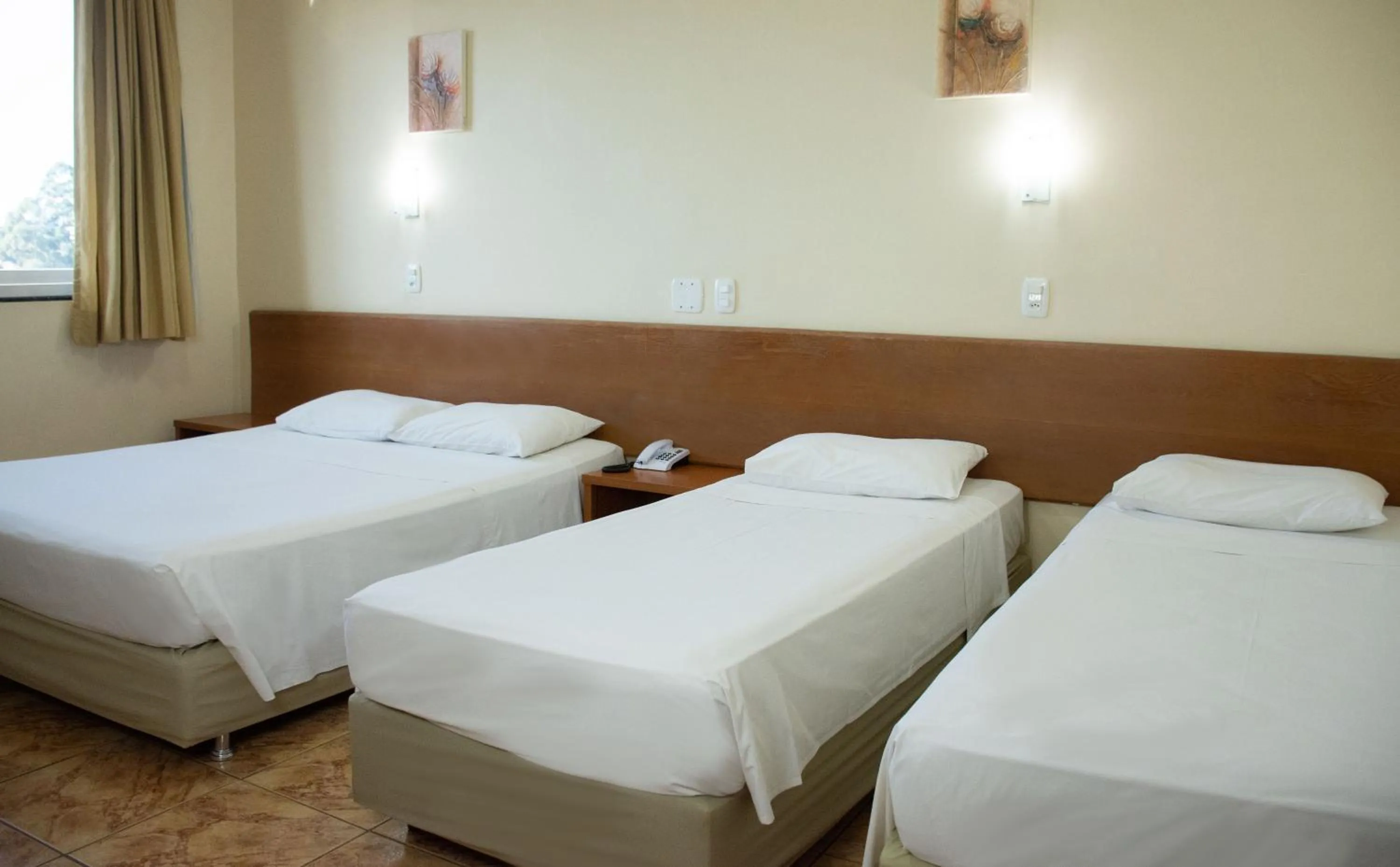 Bedroom, Bed in Hotel Dan Inn Express Foz do Iguaçu By Nacional Inn