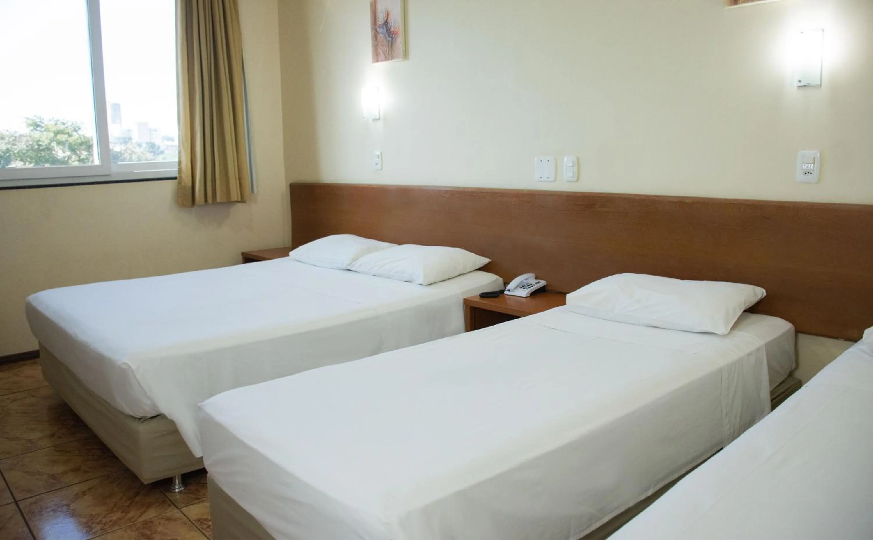 Bedroom, Bed in Hotel Dan Inn Express Foz do Iguaçu By Nacional Inn