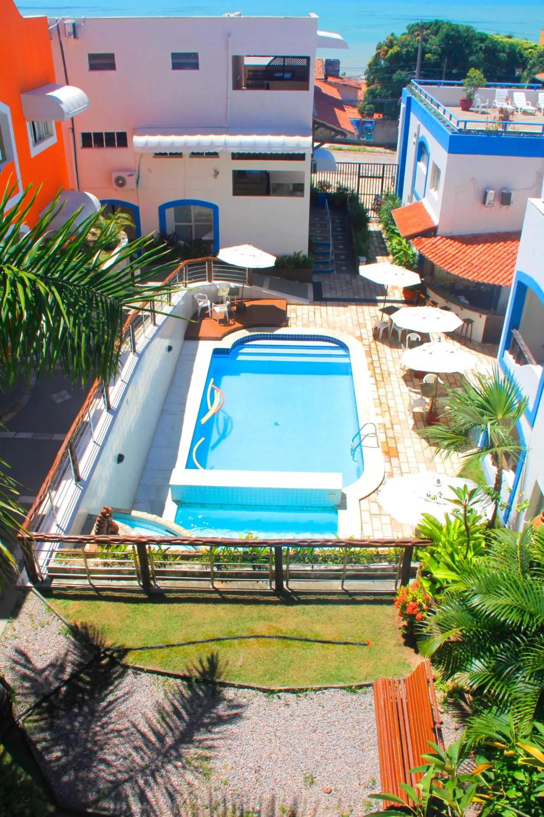 Pool view in Hotel Areia de Ouro Pool view in Hotel Areia de Ouro