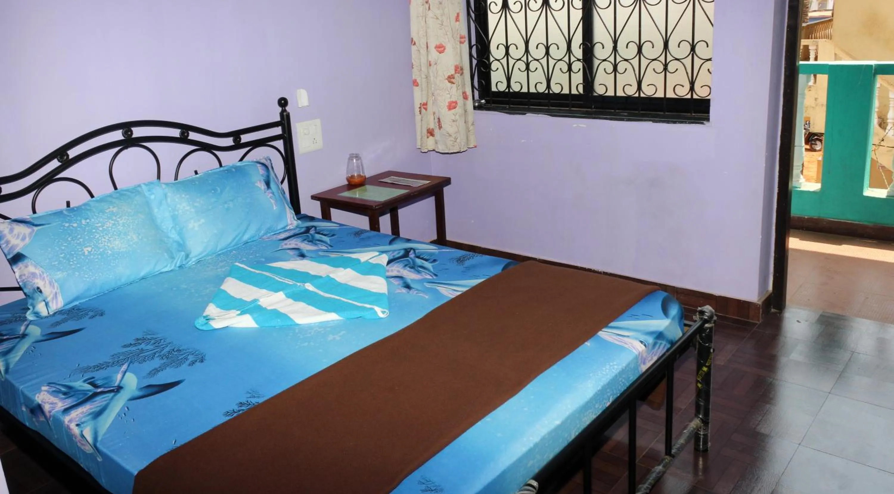 Bed in Vincent's Holiday Home