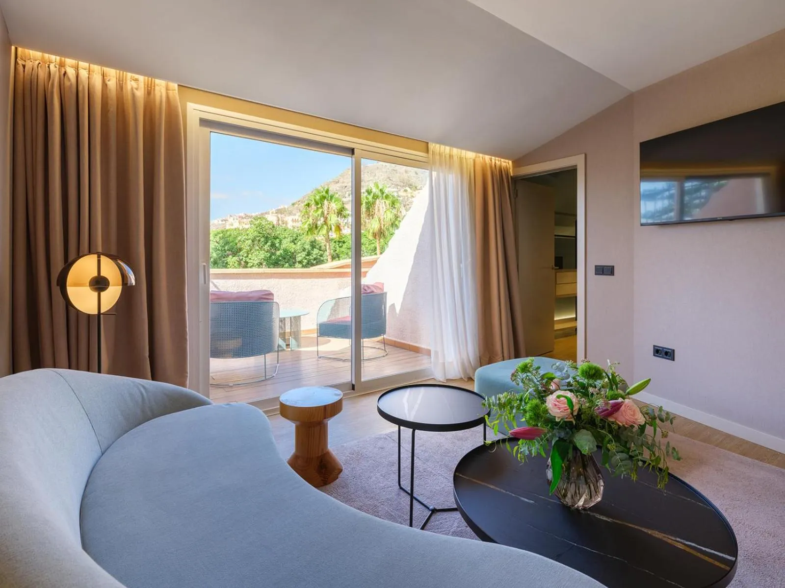 Balcony/Terrace in Hotel Taburiente S.C.Tenerife
