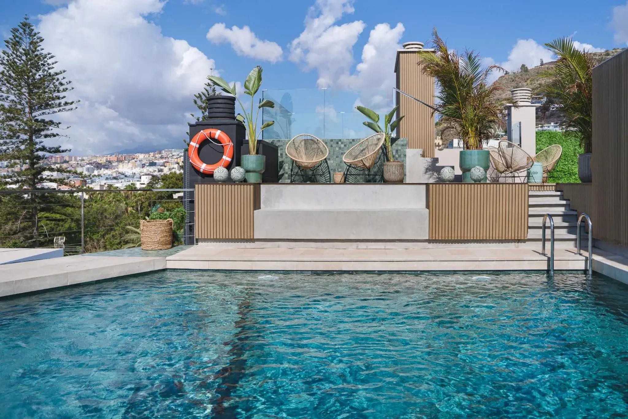 Swimming pool in Hotel Taburiente S.C.Tenerife Swimming pool in Hotel Taburiente S.C.Tenerife