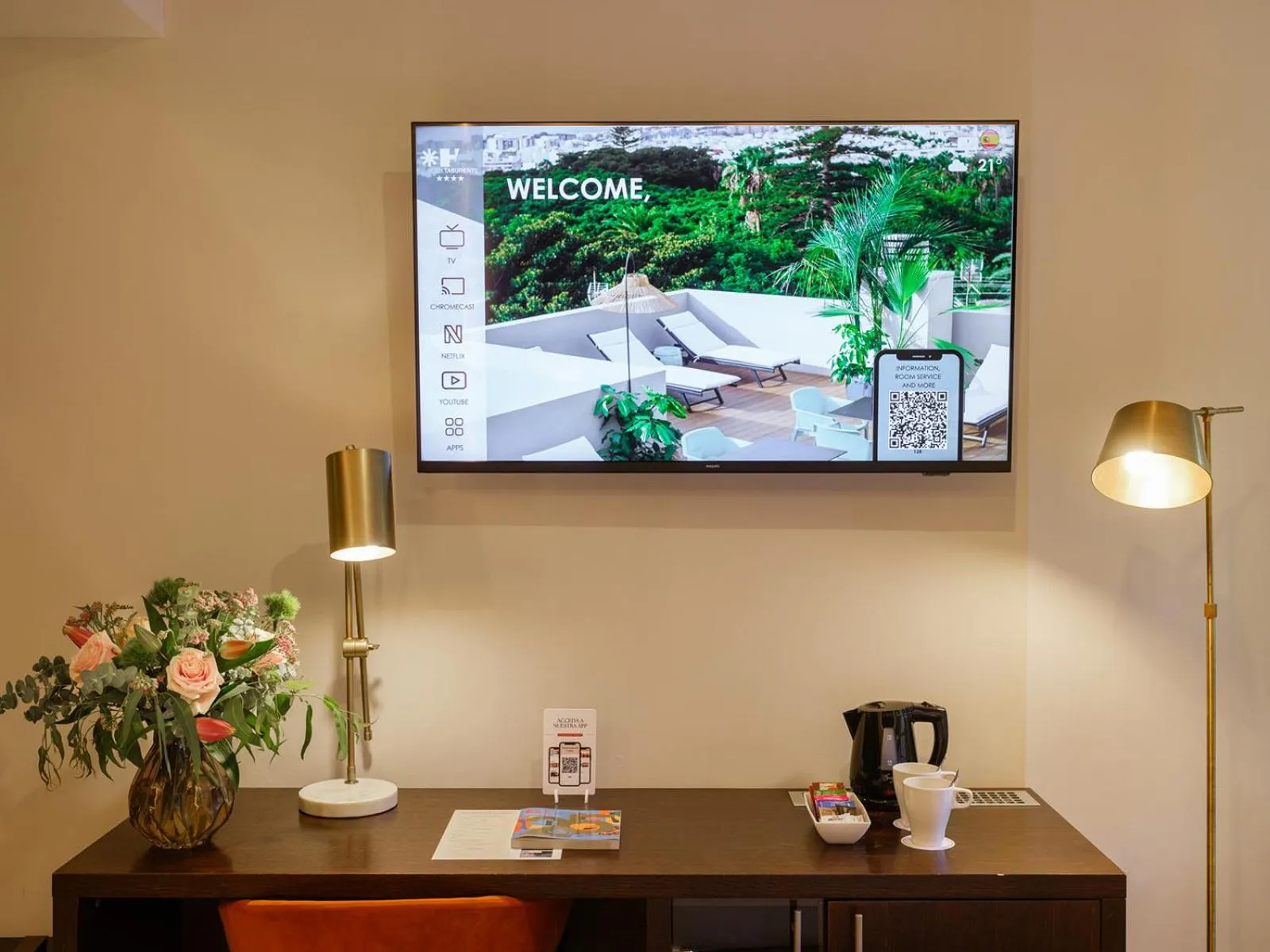 TV and multimedia in Hotel Taburiente S.C.Tenerife