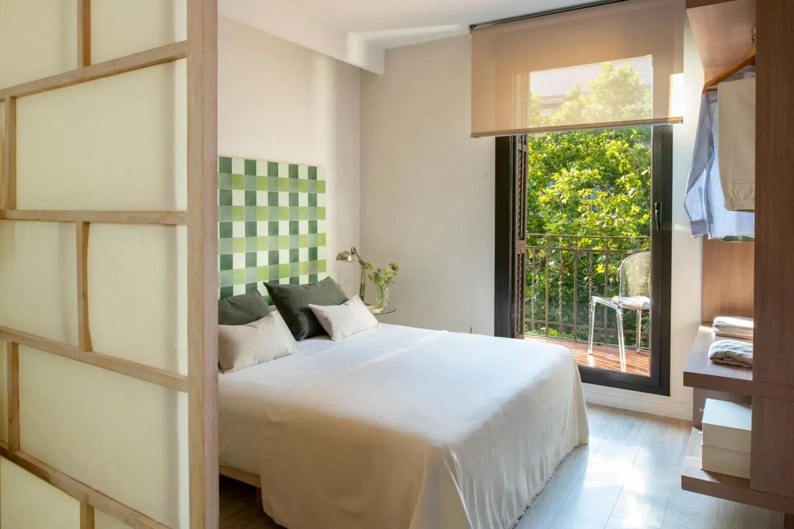 Bed in Eric Vökel Boutique Apartments - Sagrada Familia Suites Bed in Eric Vökel Boutique Apartments - Sagrada Familia Suites