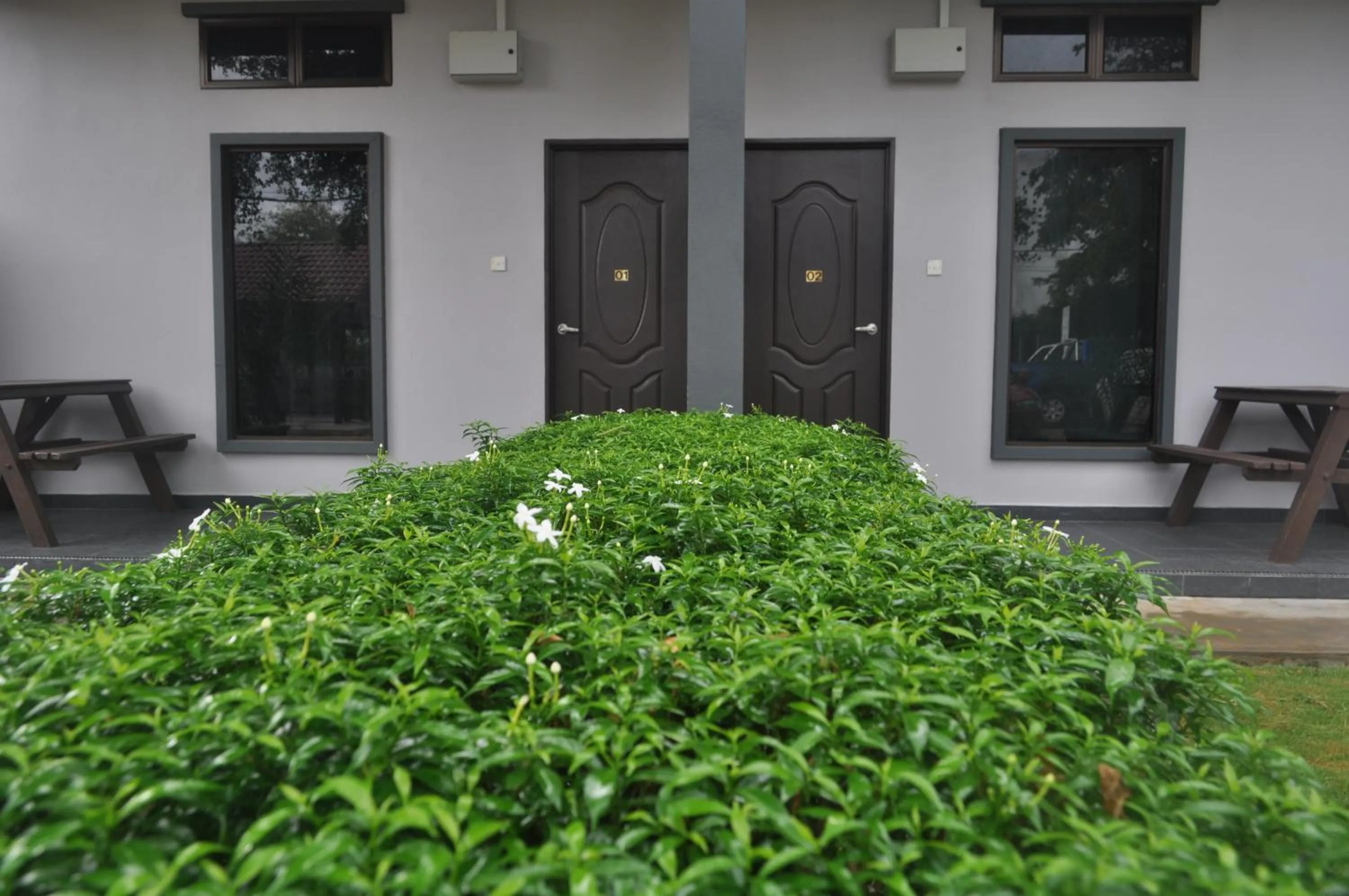 Facade/entrance in Changlun Chalet