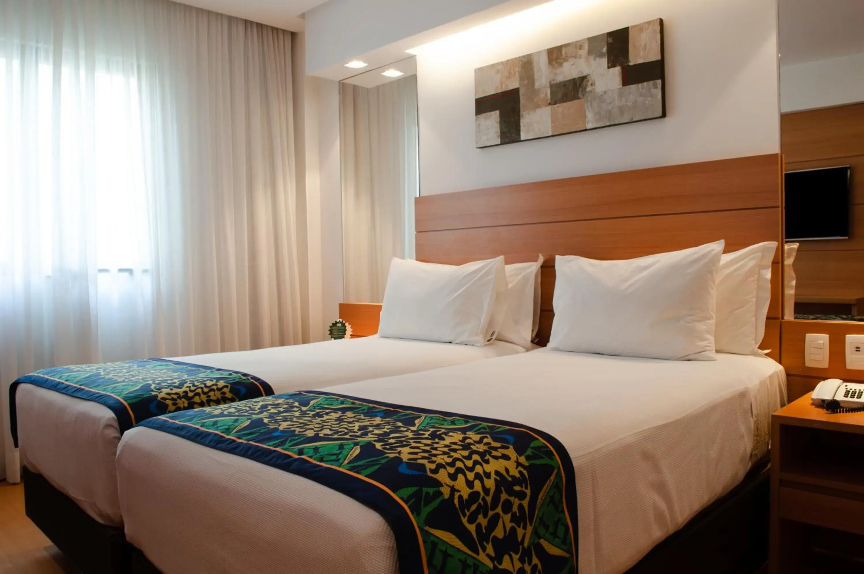 Standard Twin Room in Arena Copacabana Hotel Standard Twin Room in Arena Copacabana Hotel