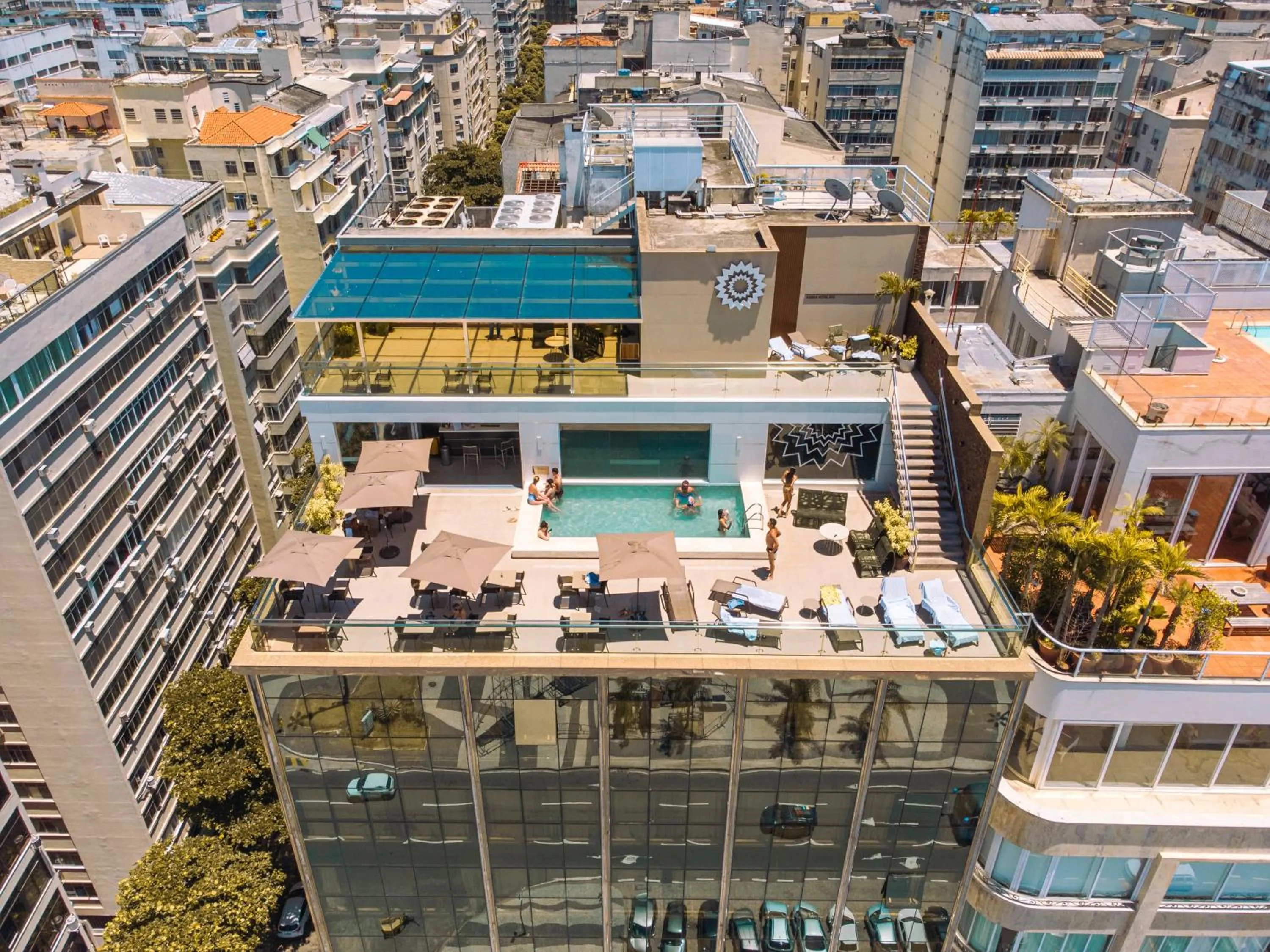 Property building in Arena Copacabana Hotel