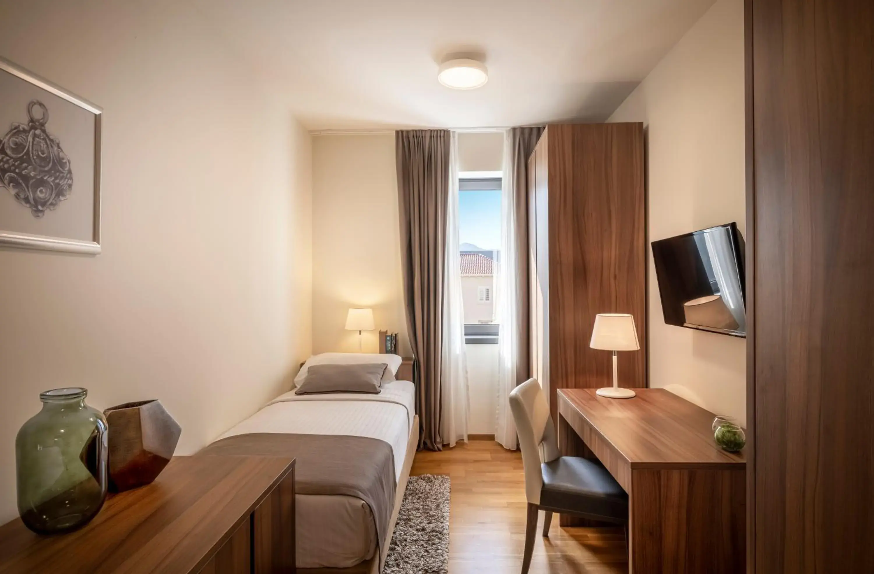 Bedroom, Bed in Maistra Select Srebreno Premium Apartments Bedroom, Bed in Maistra Select Srebreno Premium Apartments