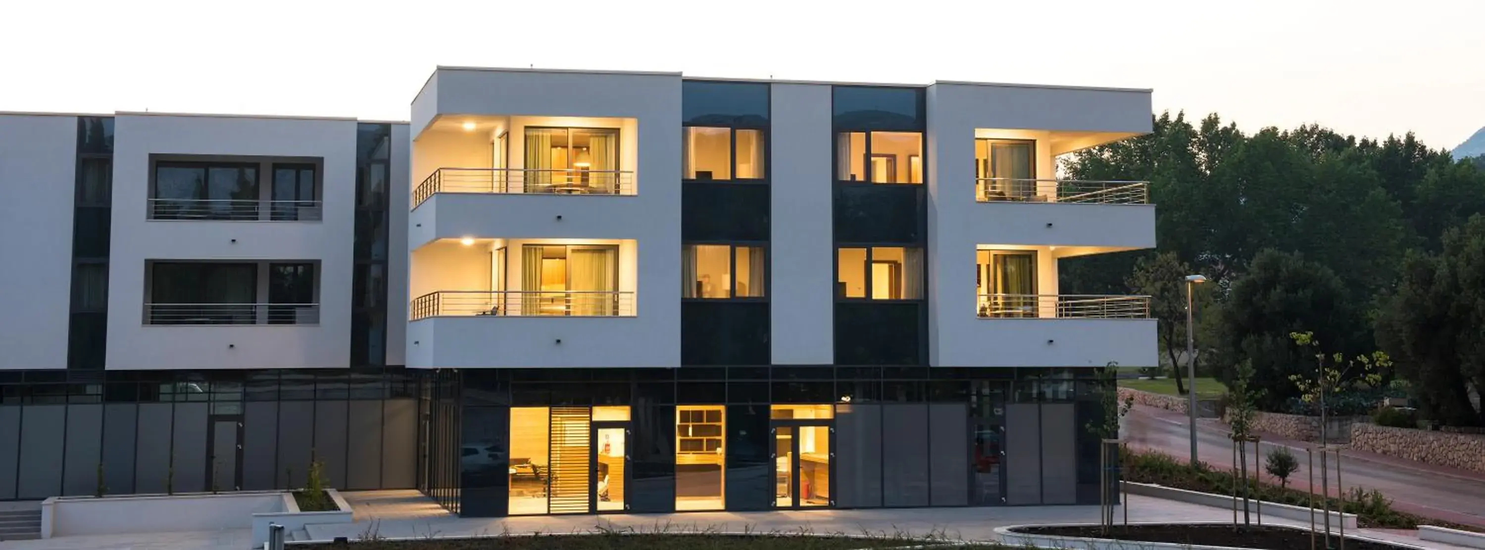 Property building in Maistra Select Srebreno Premium Apartments Property building in Maistra Select Srebreno Premium Apartments