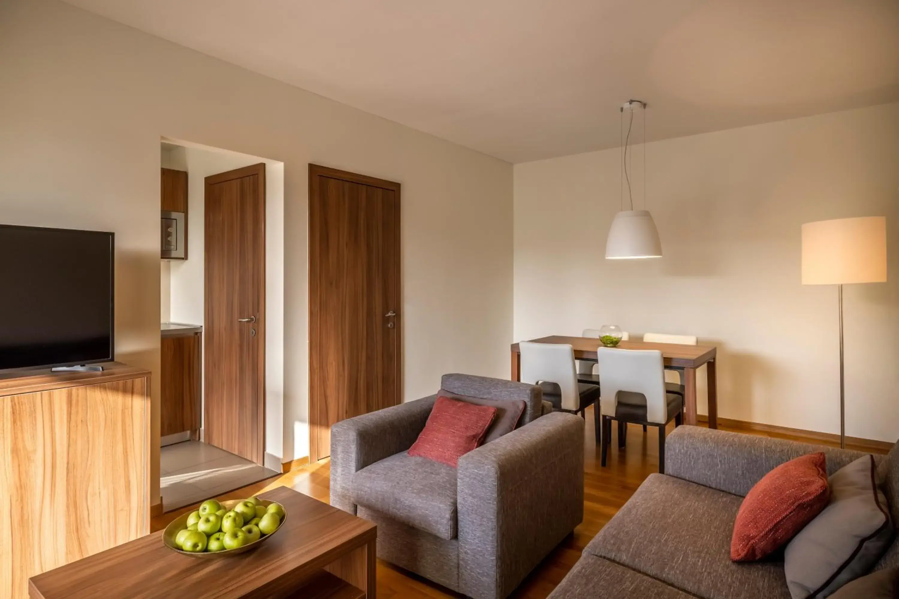 Living room in Maistra Select Srebreno Premium Apartments Living room in Maistra Select Srebreno Premium Apartments