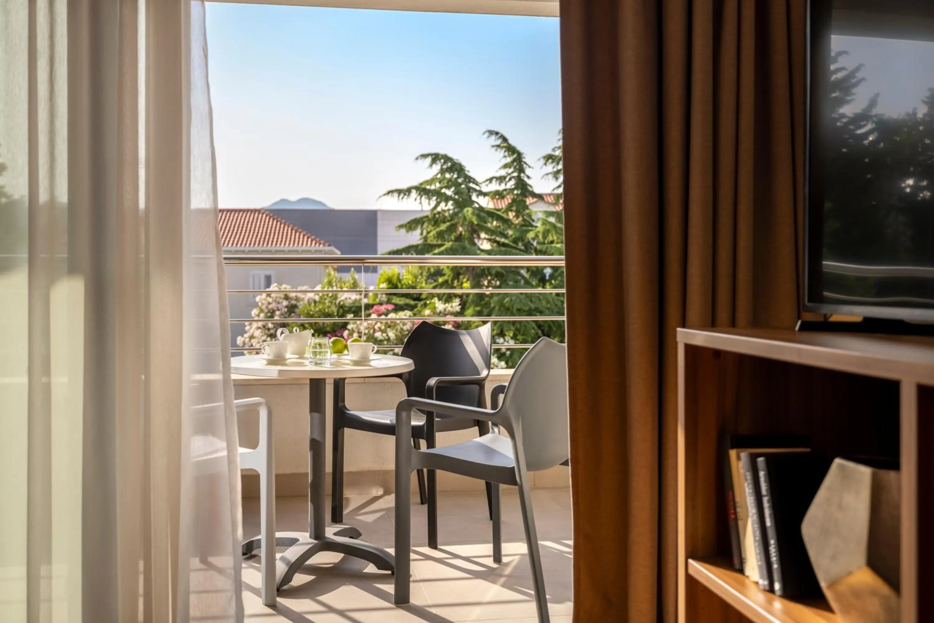 Balcony/Terrace in Maistra Select Srebreno Premium Apartments