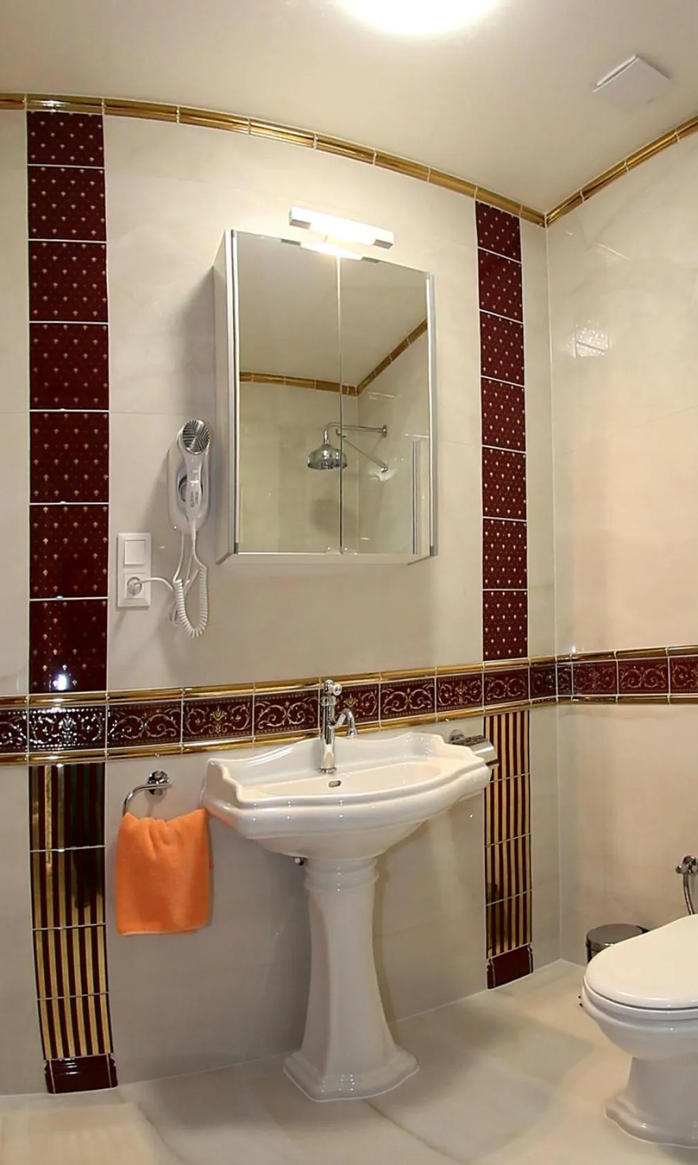 Bathroom in Spa Hotel Purkyně