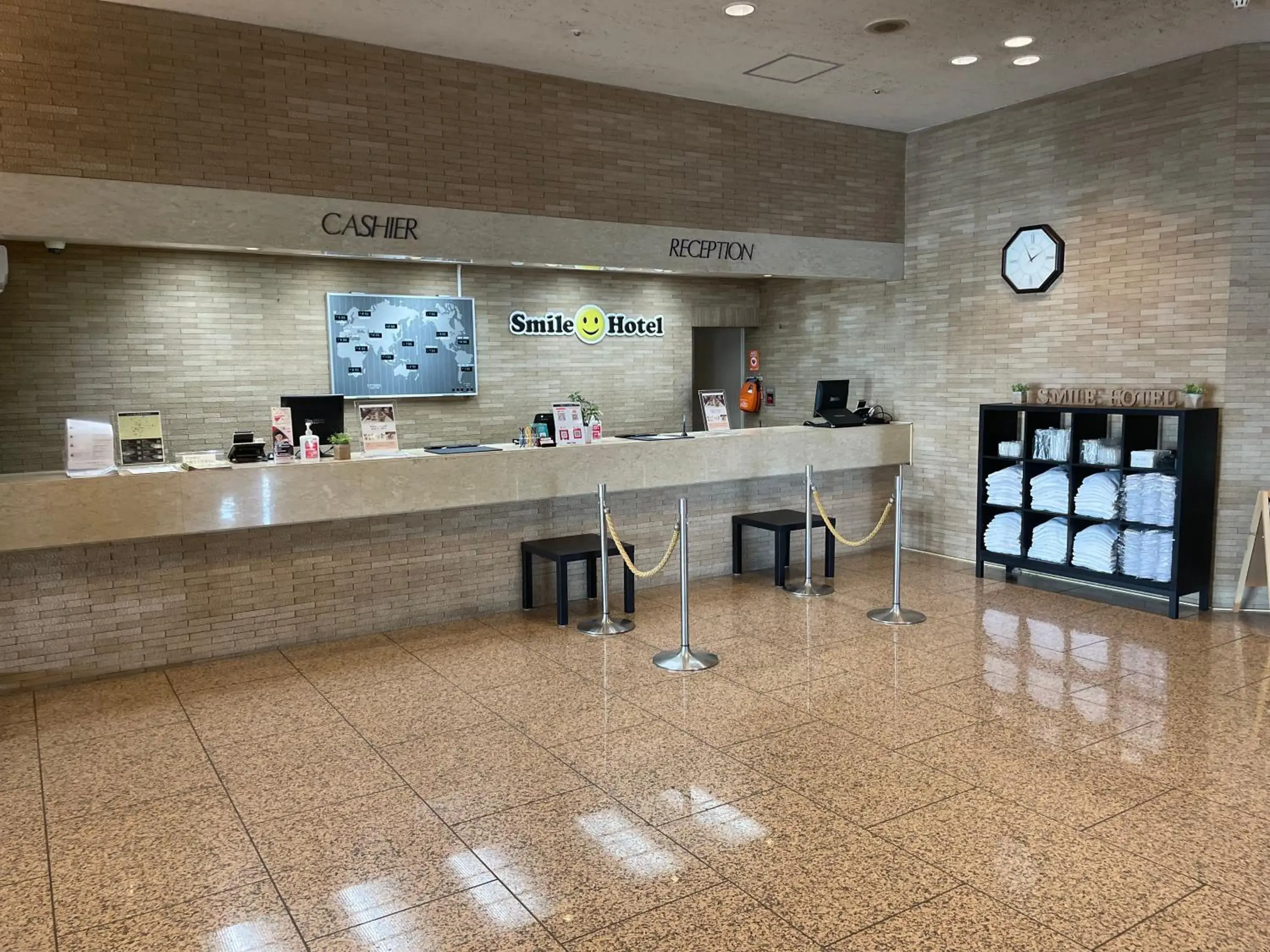 Lobby or reception in Smile Hotel Yonago Lobby or reception in Smile Hotel Yonago