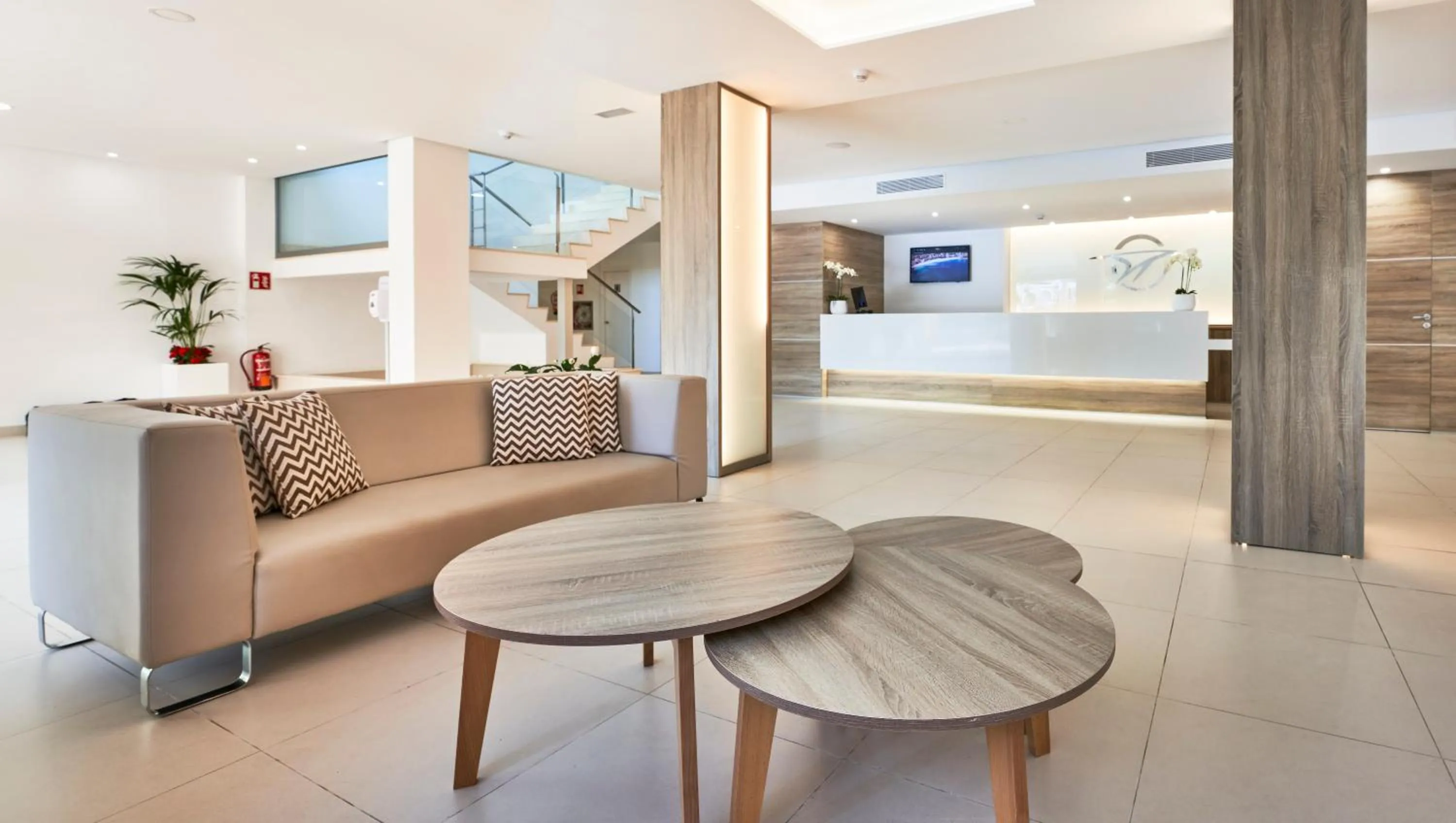 Lobby or reception in Globales Costa de la Calma