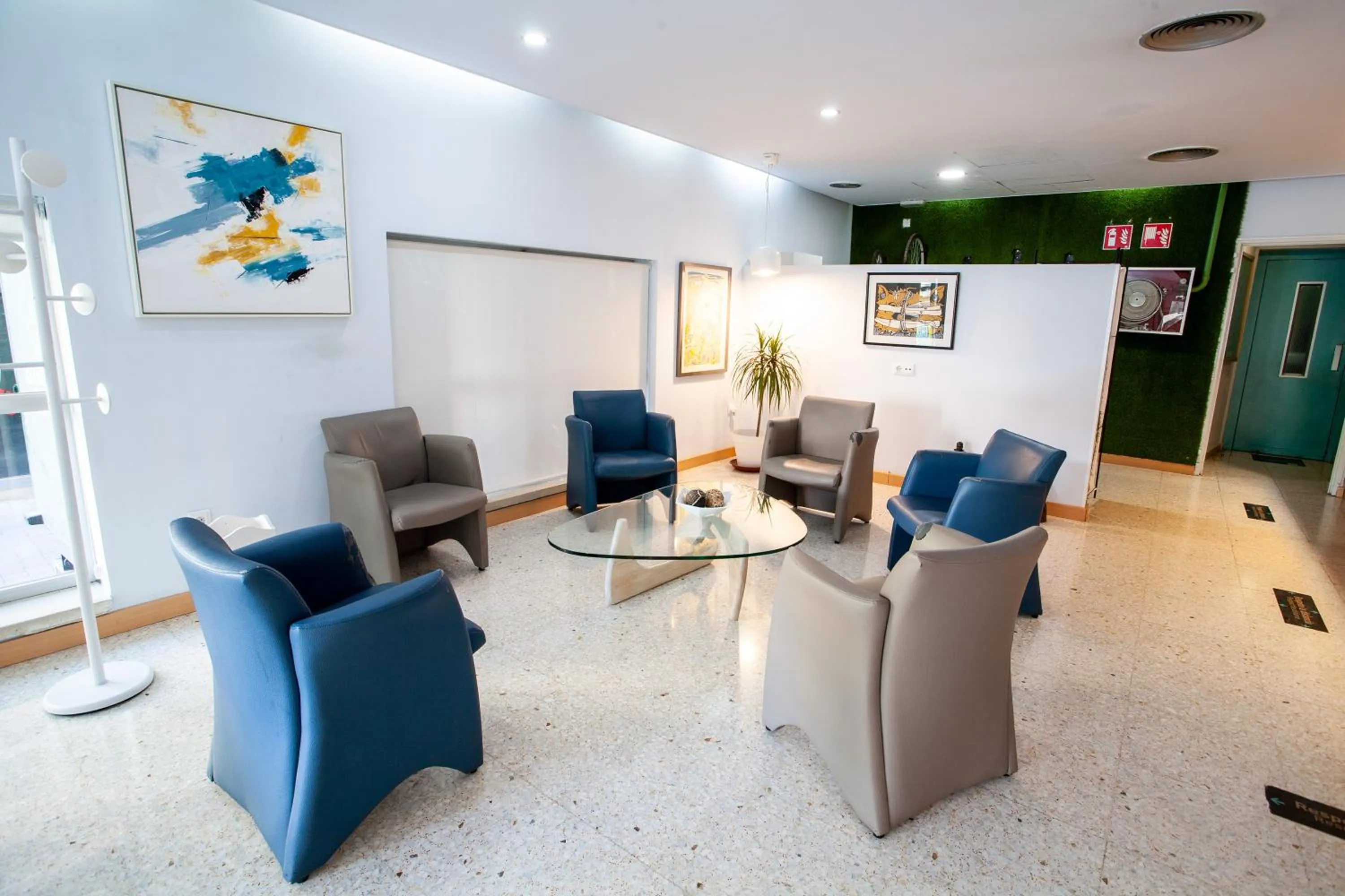 Lobby or reception in Hotel Universal Murcia
