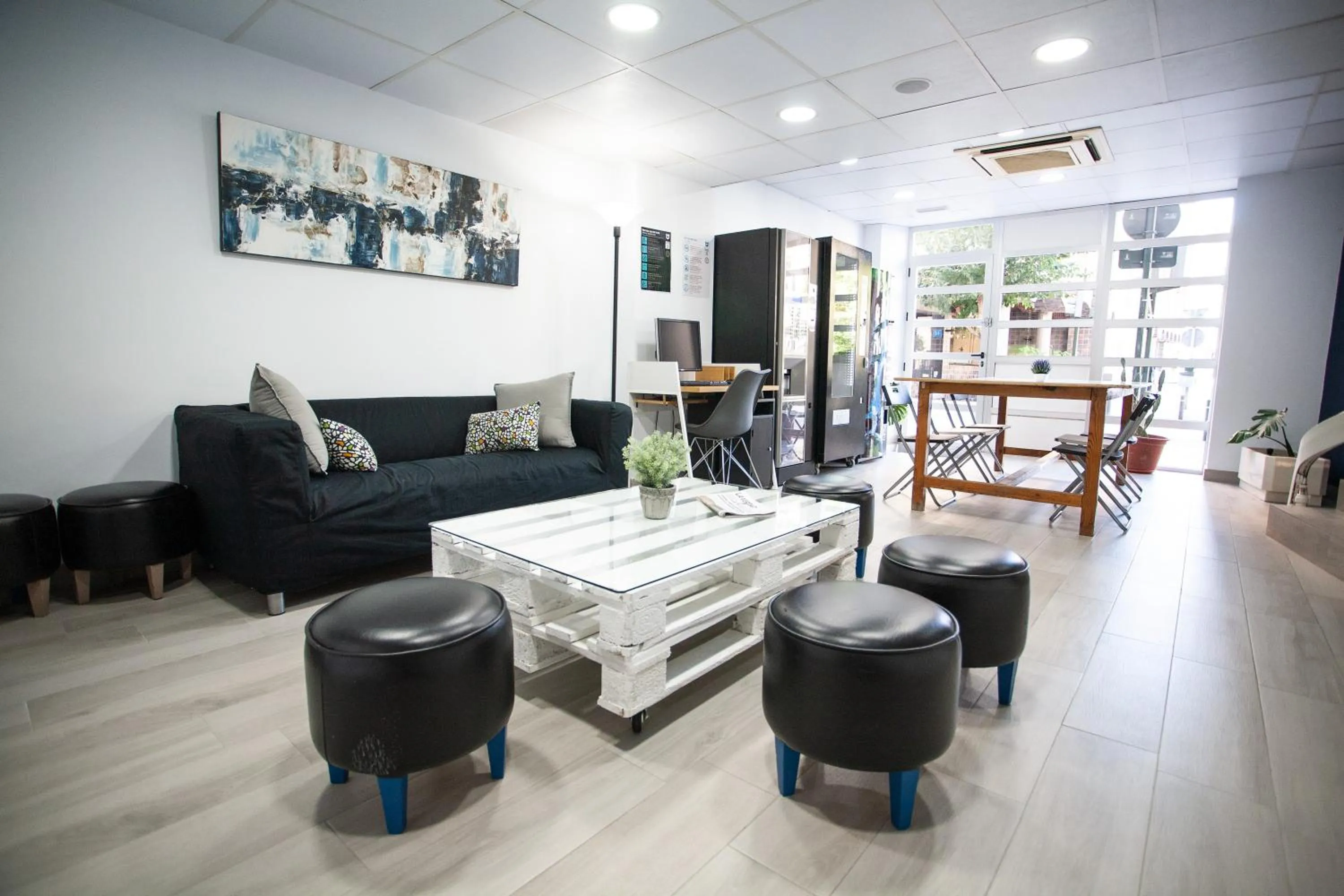 Lobby or reception in Hotel Universal Murcia