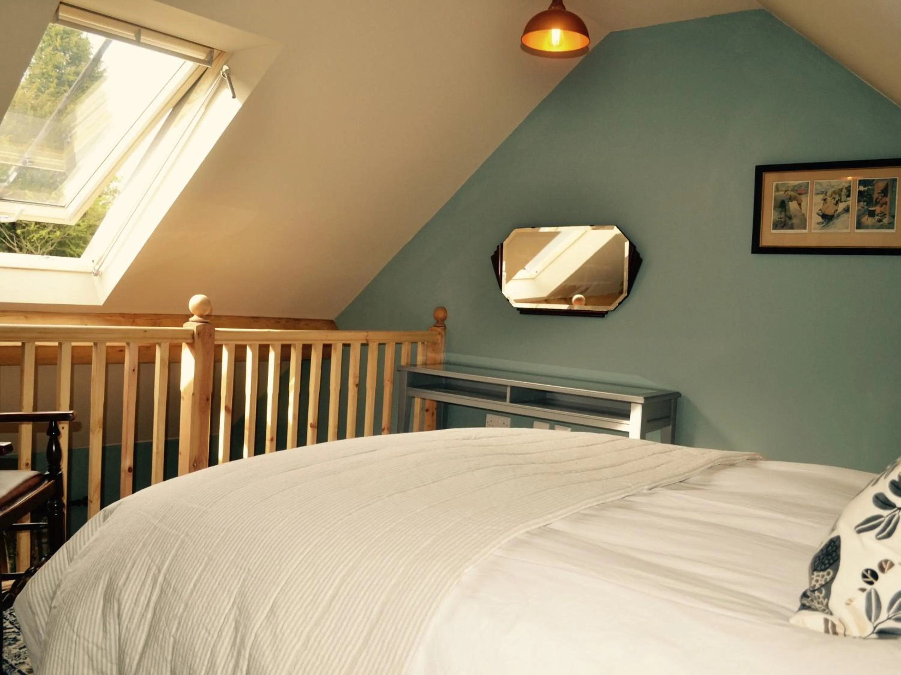 Bed in The Blackboys Inn