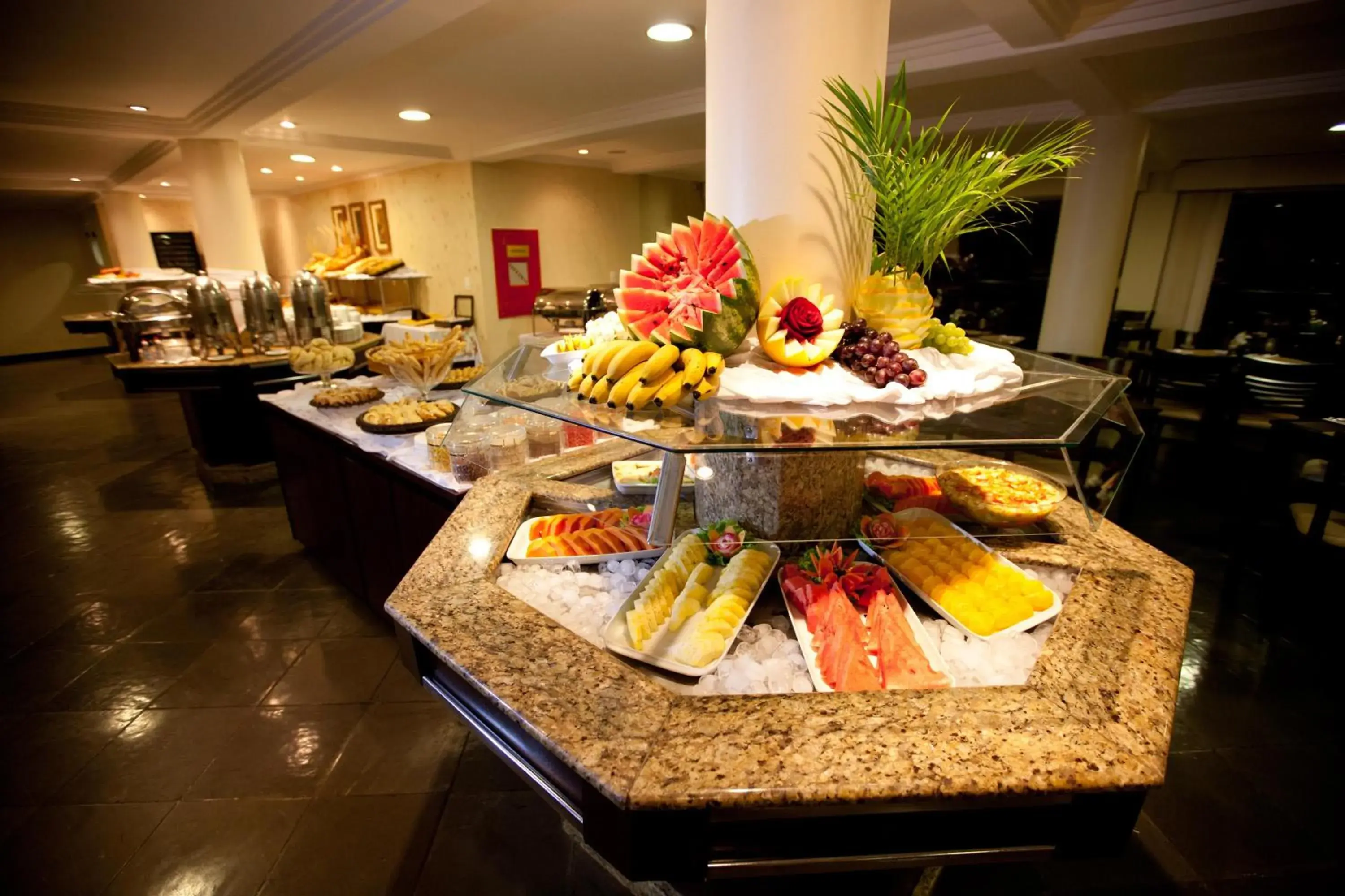 Buffet breakfast in Hotel Rafain Centro Buffet breakfast in Hotel Rafain Centro
