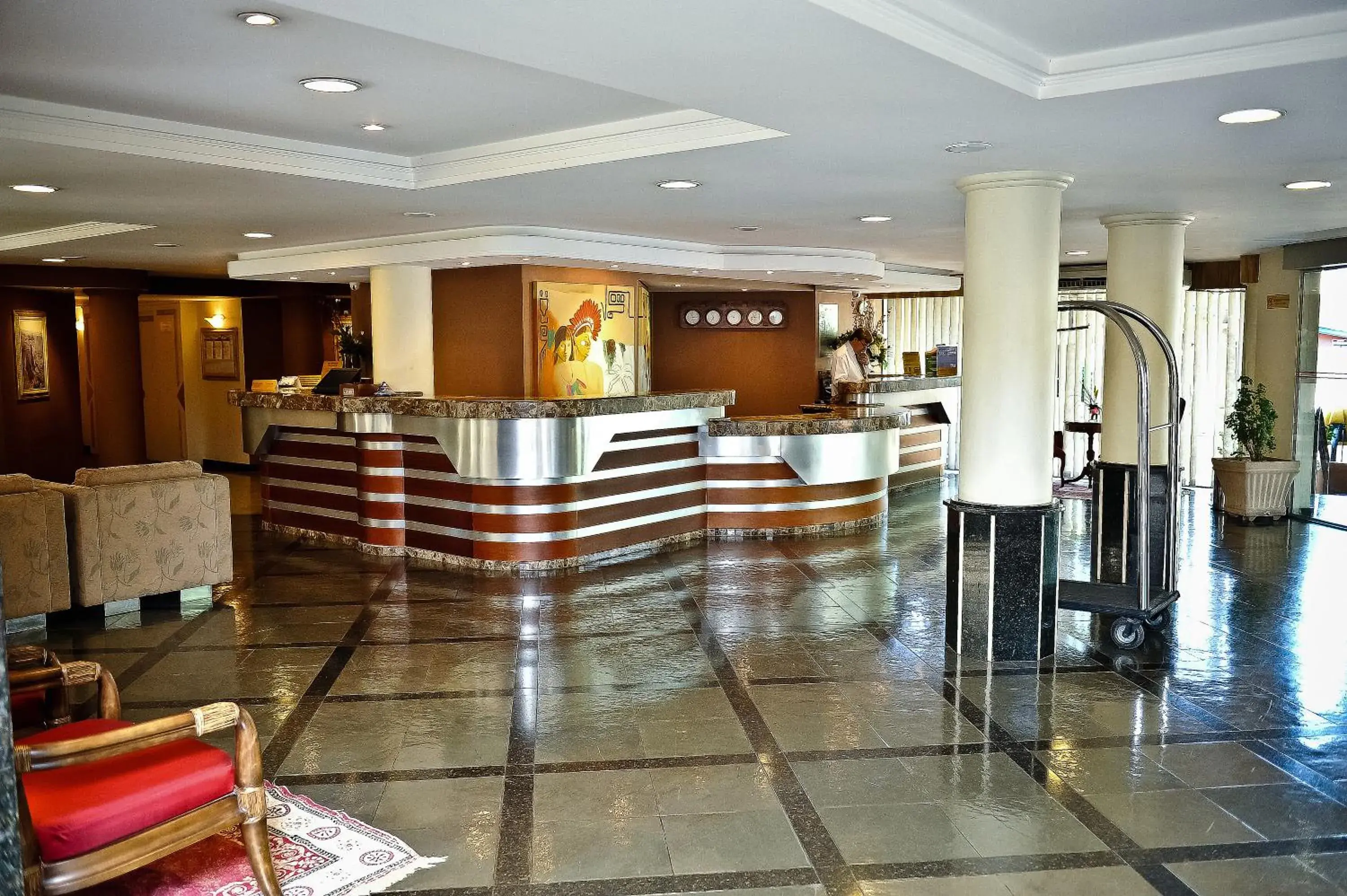 Lobby or reception in Hotel Rafain Centro Lobby or reception in Hotel Rafain Centro