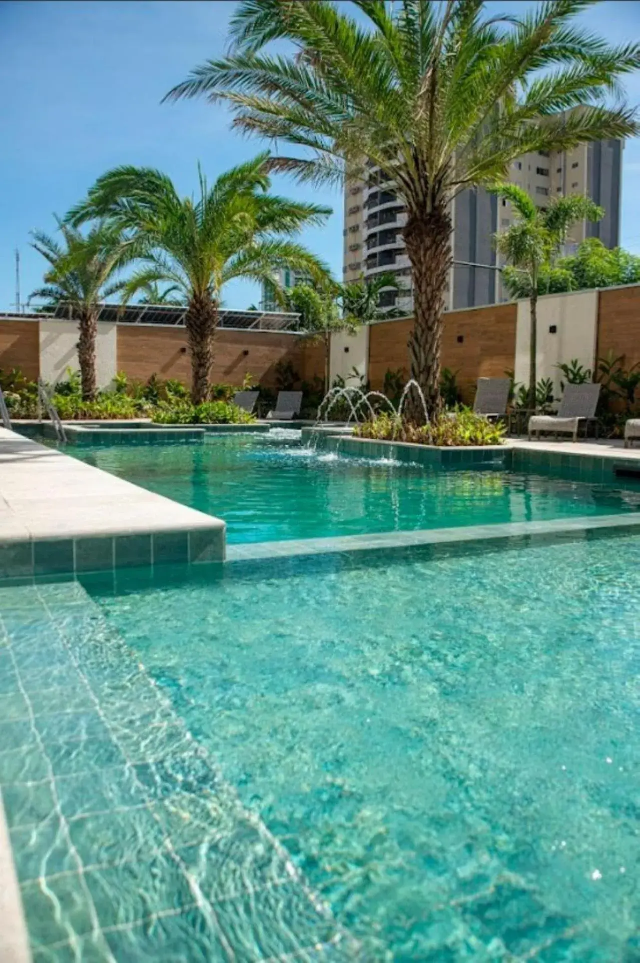 Swimming pool in Hotel Rafain Centro Swimming pool in Hotel Rafain Centro